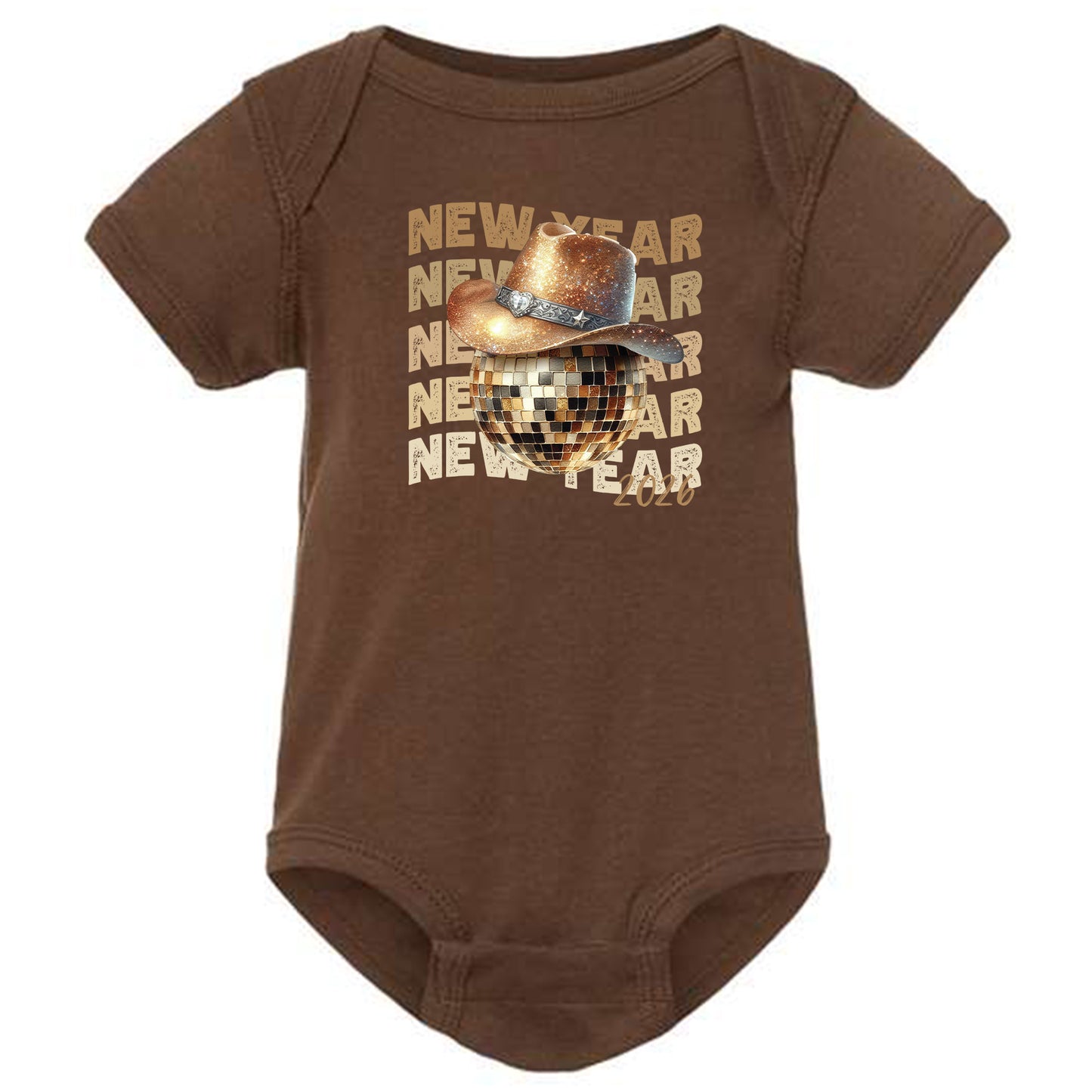 Disco Ball Cowboy Hat New Year Shirt
