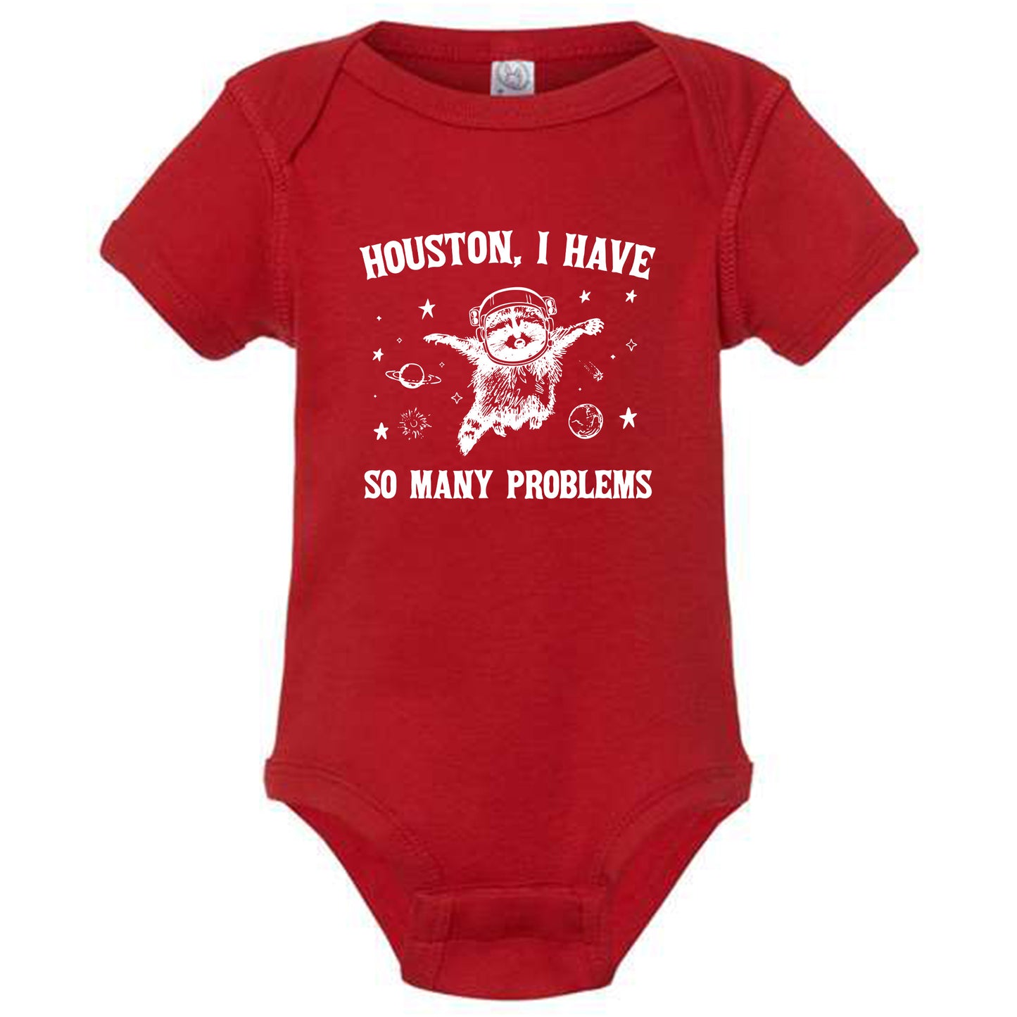 Houston I Have So Many Problems Vintage Raccoon T Shirt