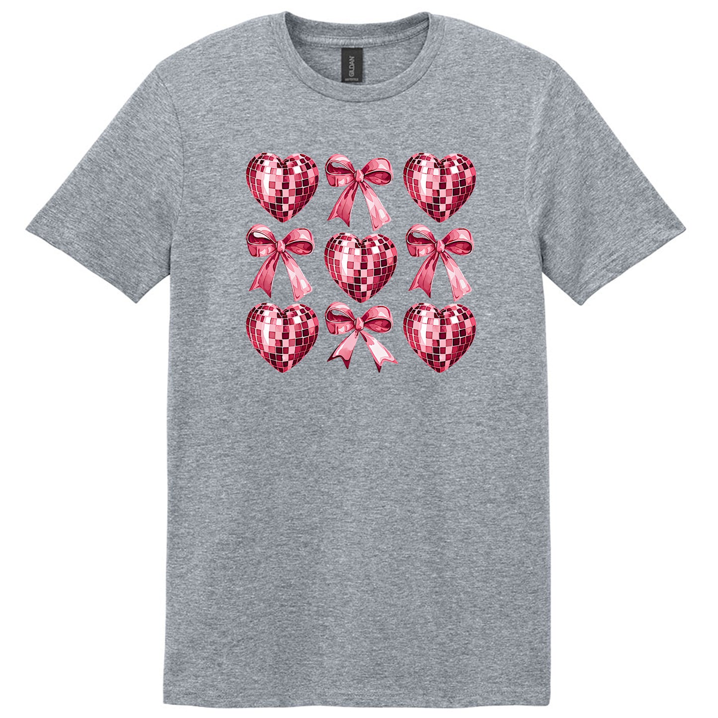 Valentines Day Heart and Ribbons T-Shirt