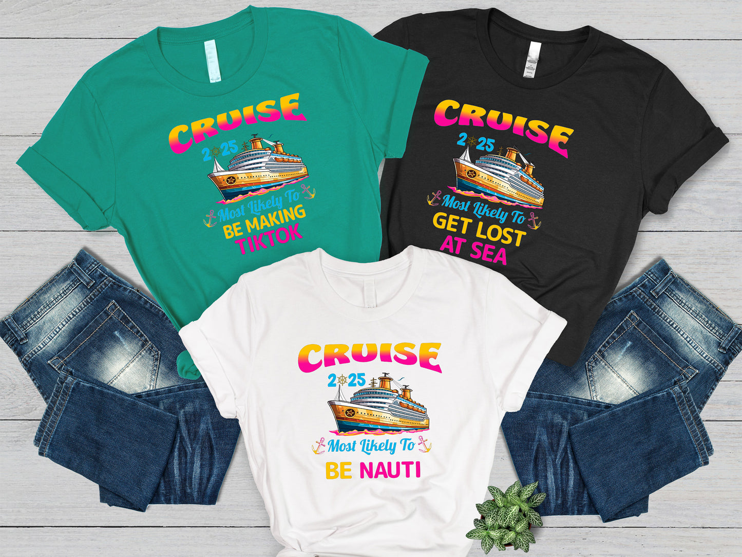 Most Likely to Funny Custom Cruise T-Shirts