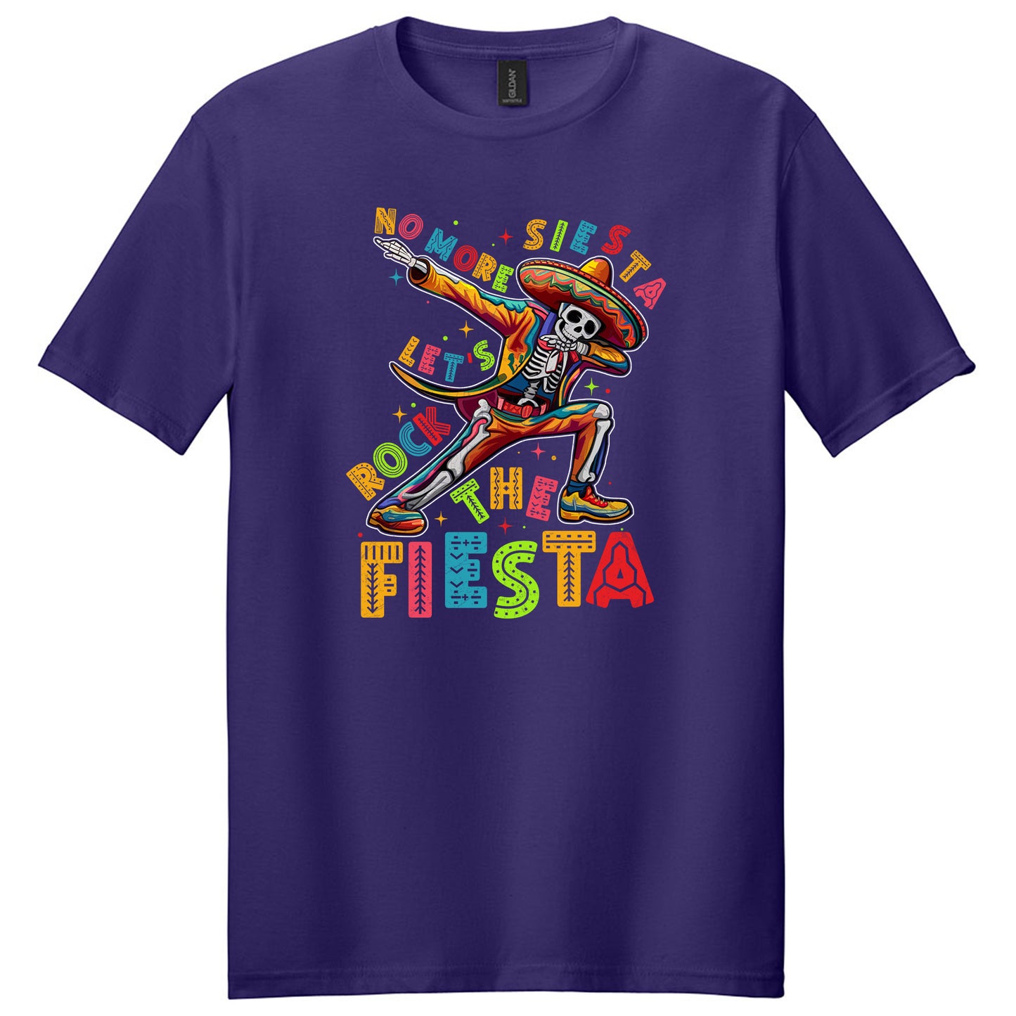 No More Siesta Let's Rock The Fiesta Shirt