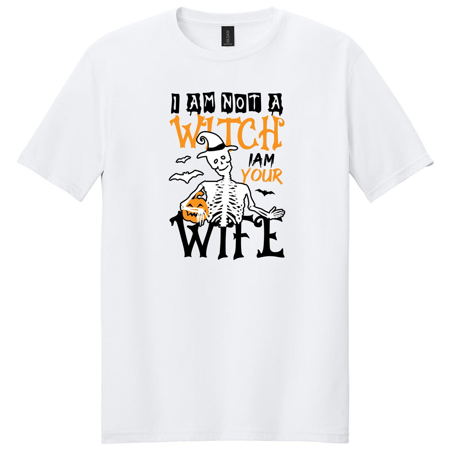 I'm not a witch I am your wife Halloween T-shirt
