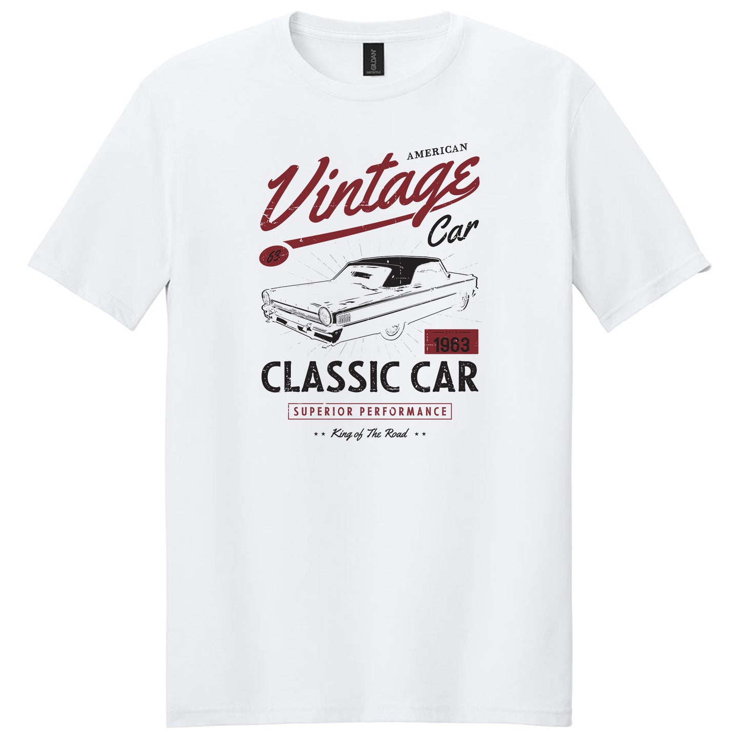 American Vintage Car T-Shirt