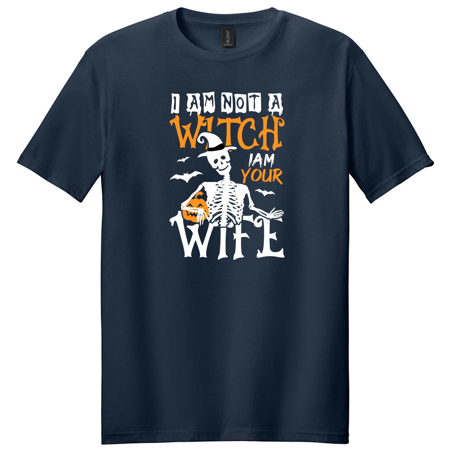 I'm not a witch I am your wife Halloween T-shirt