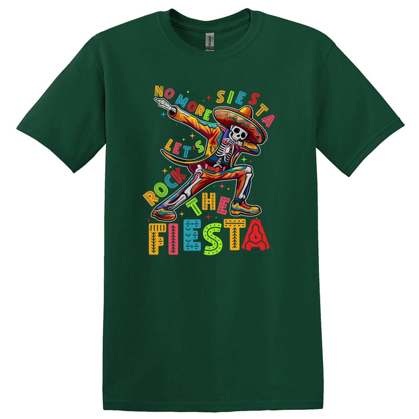 No More Siesta Let's Rock The Fiesta Shirt