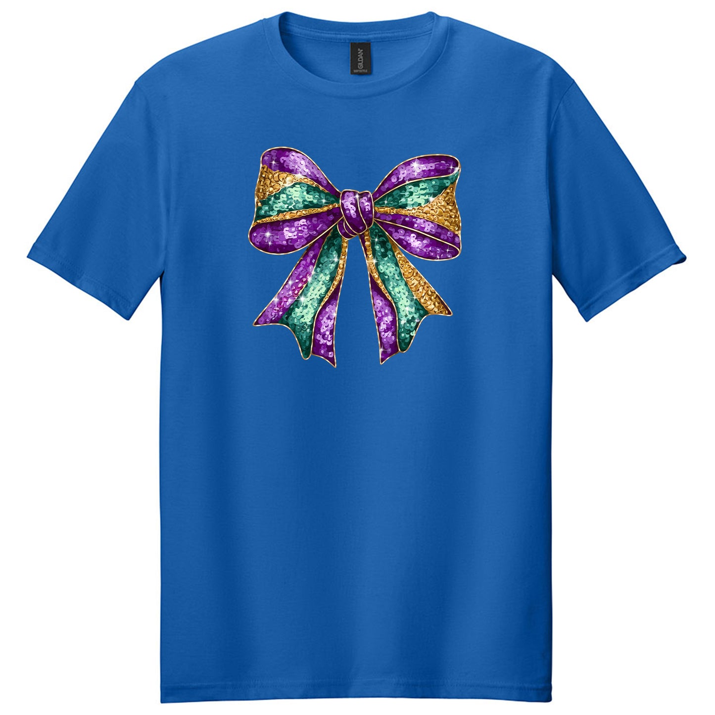 Mardi Gras Bow T-shirt