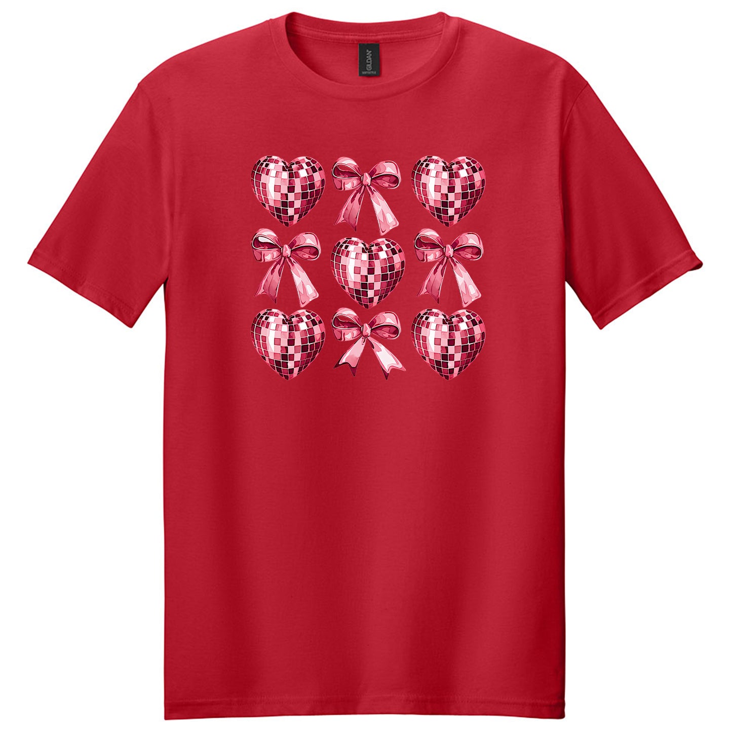 Valentines Day Heart and Ribbons T-Shirt
