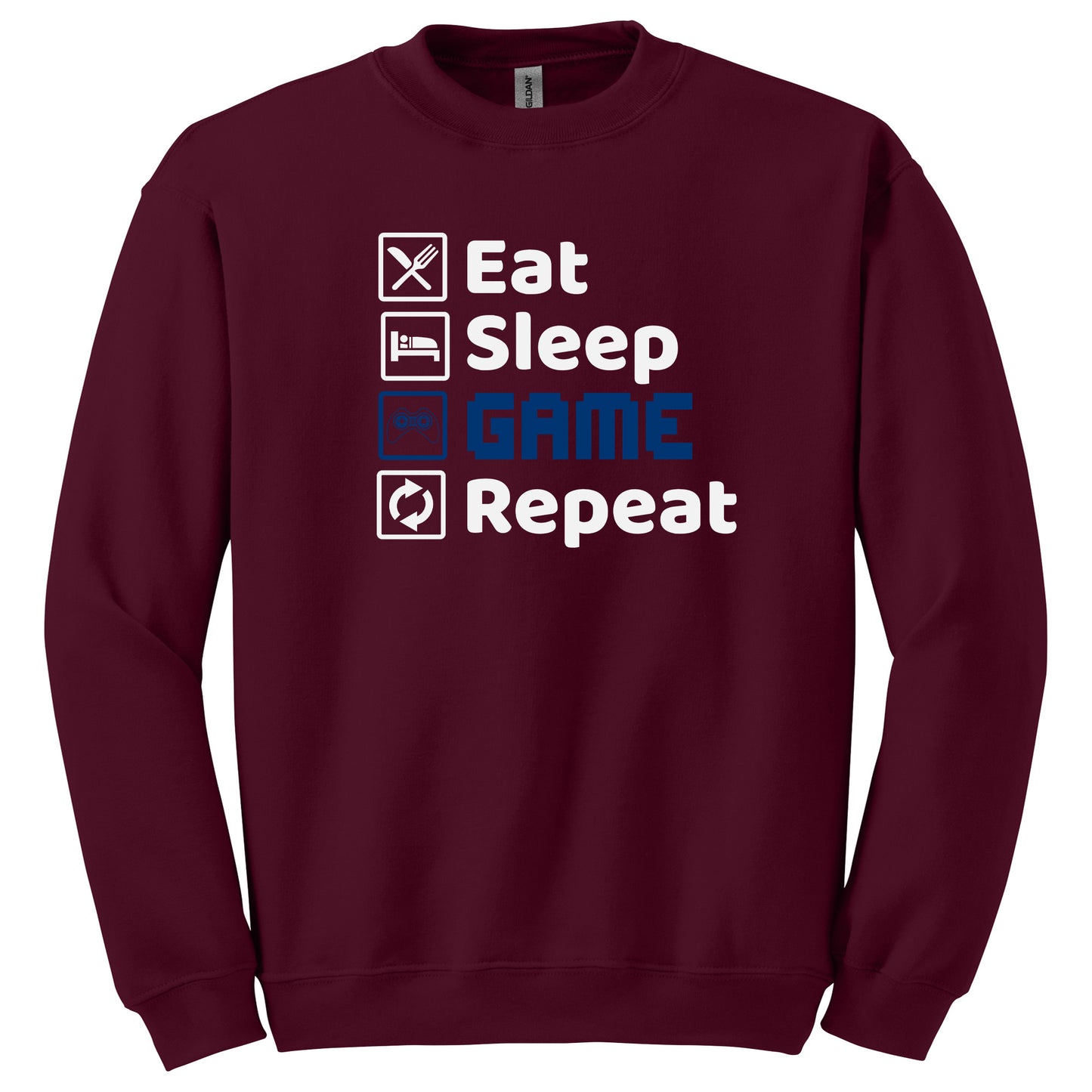 Eat Sleep Game Repeat Shirt