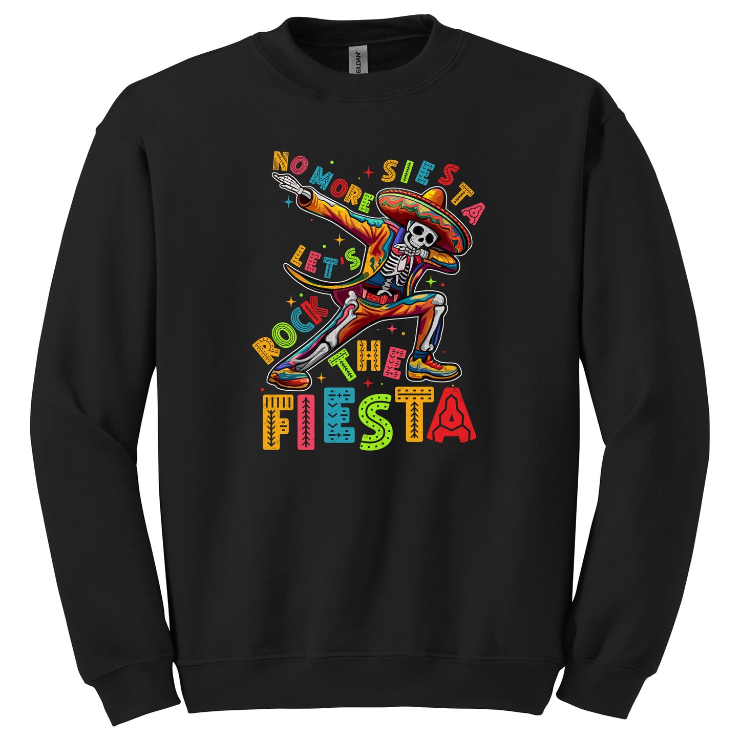 No More Siesta Let's Rock The Fiesta Shirt