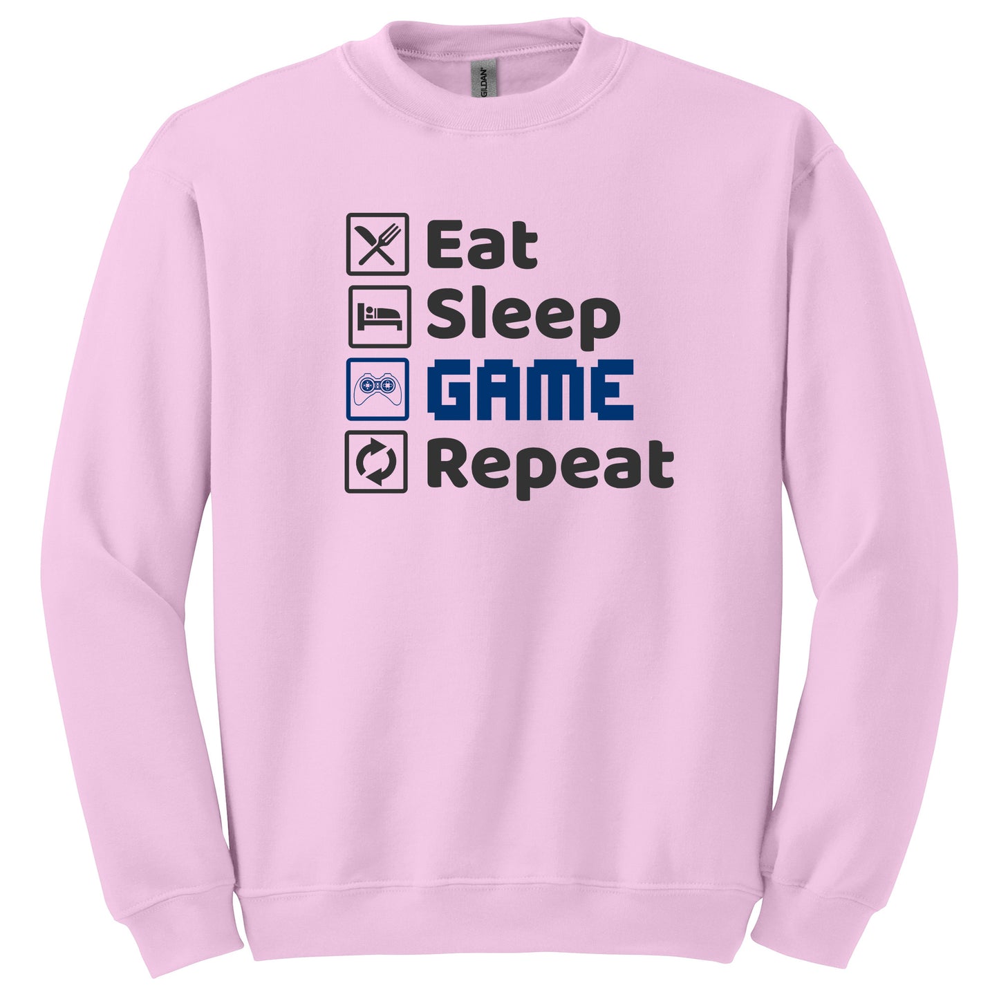 Eat Sleep Game Repeat Shirt