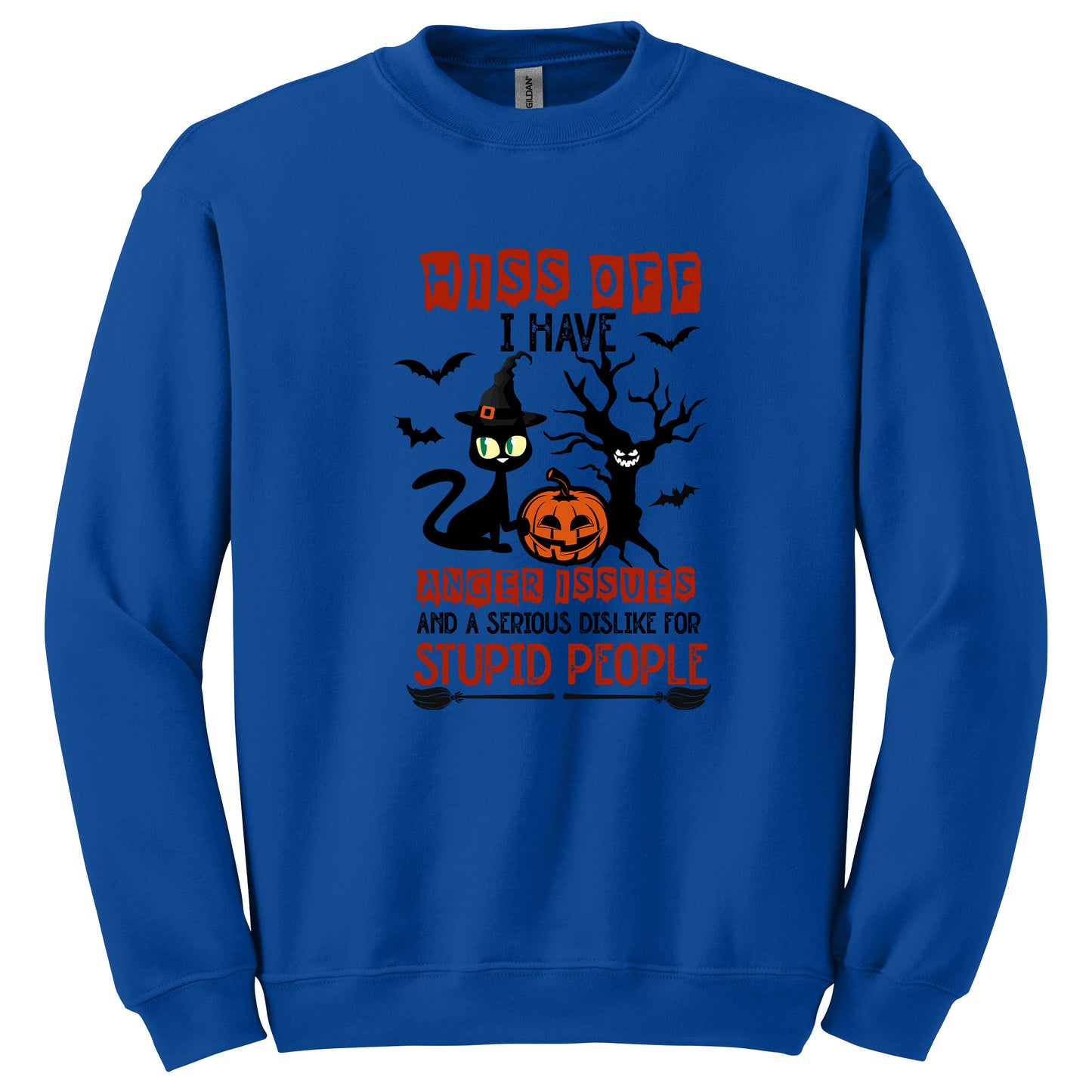 Hiss Off, I have anger issues T-shirt