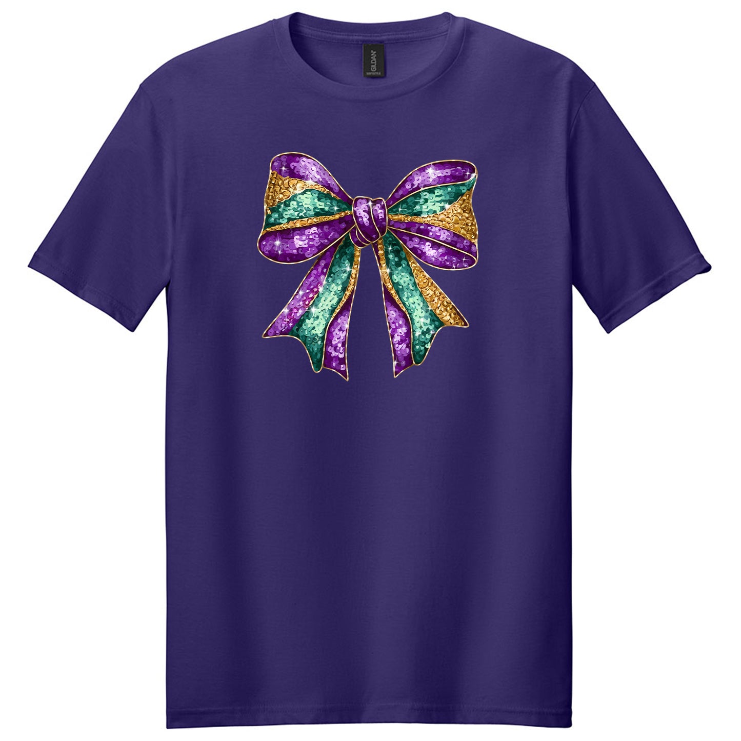 Mardi Gras Bow T-shirt
