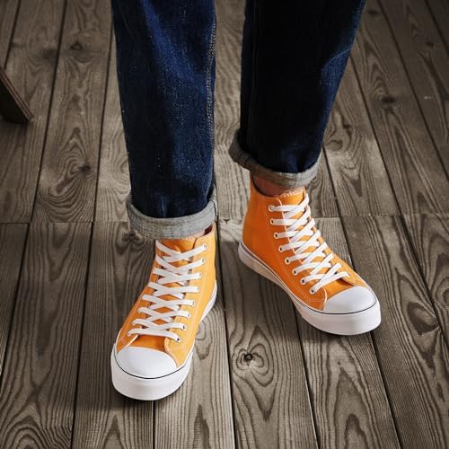 Custom Printed High Top Canvas Shoes, Lace up Canvas Sneakers