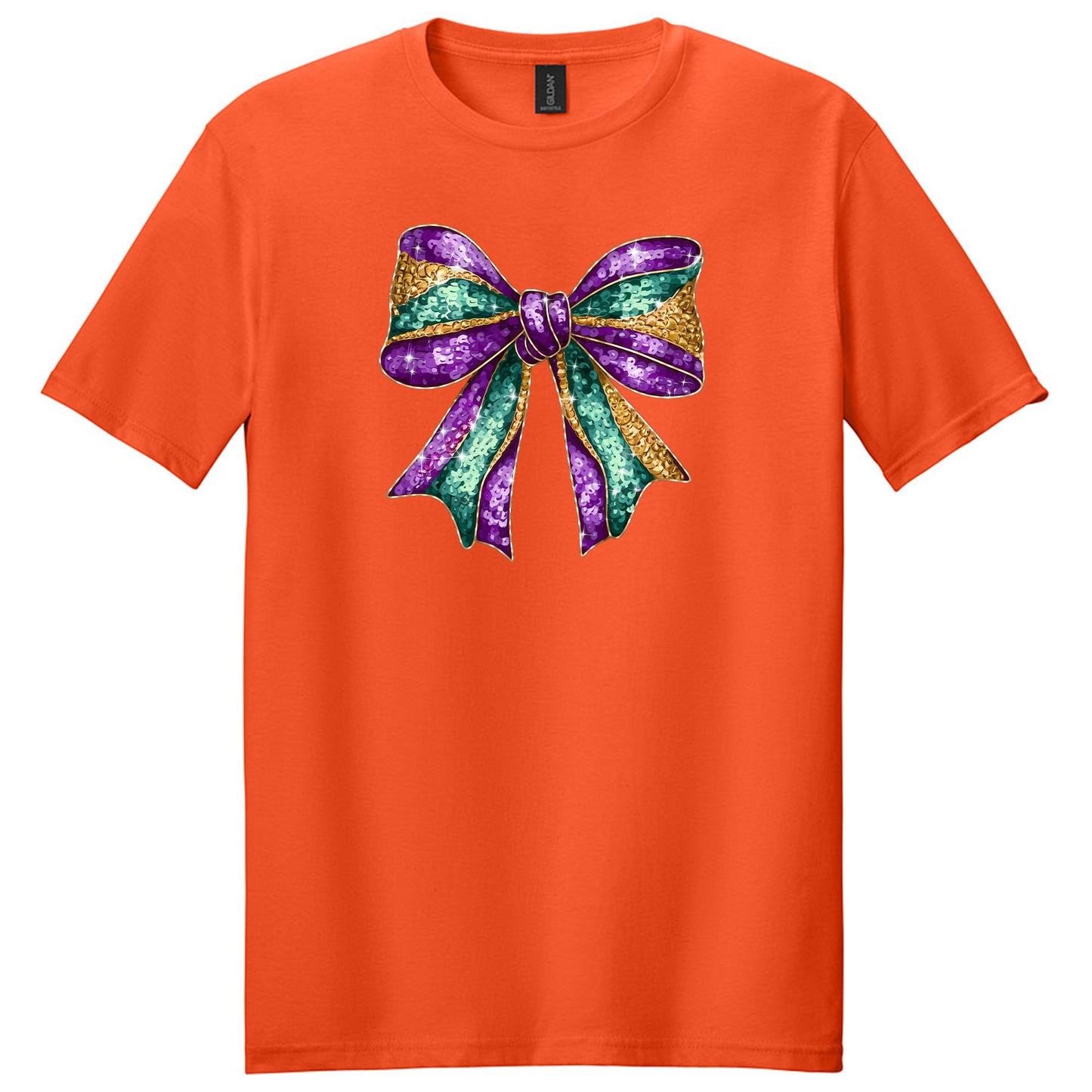 Mardi Gras Bow T-shirt