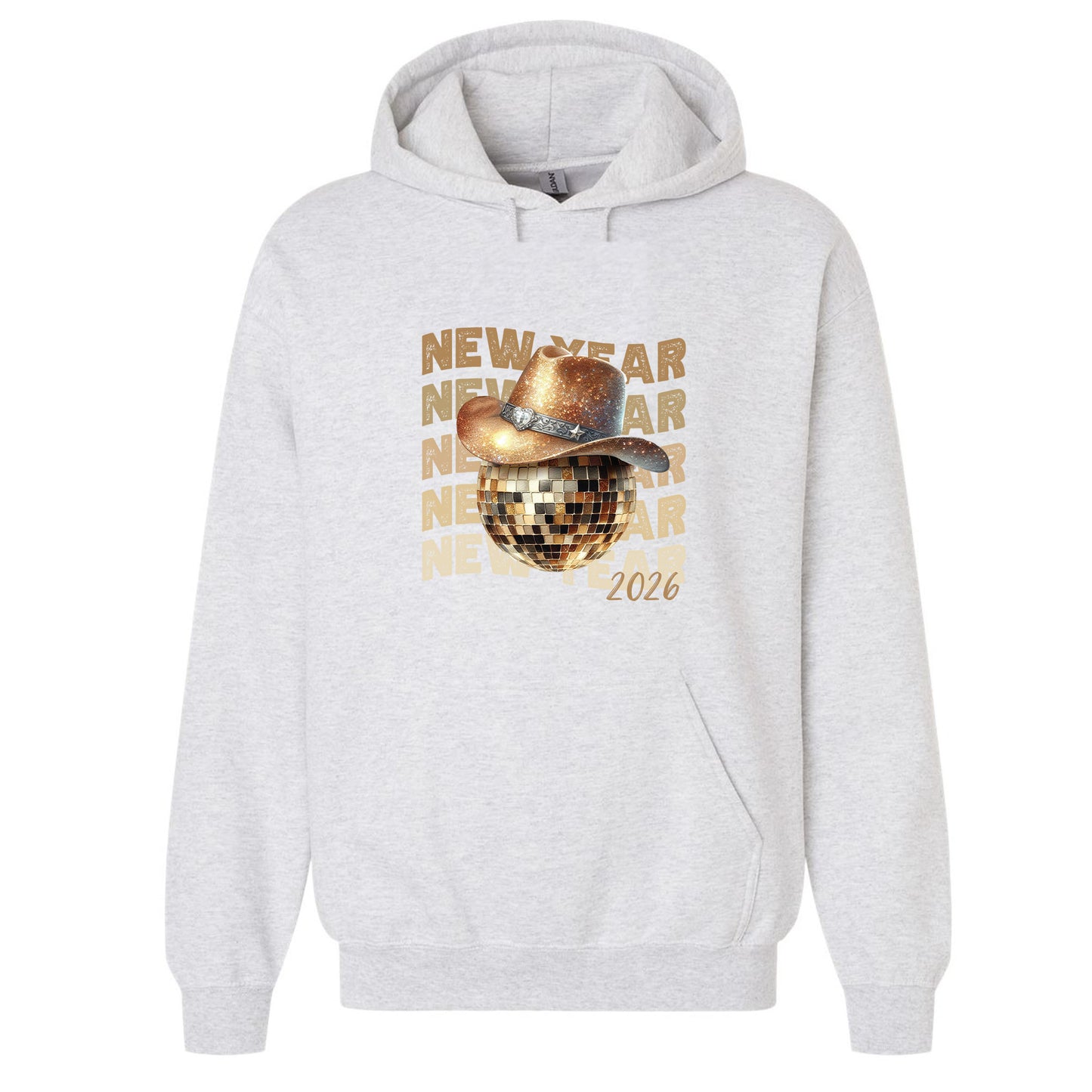 Disco Ball Cowboy Hat New Year Shirt