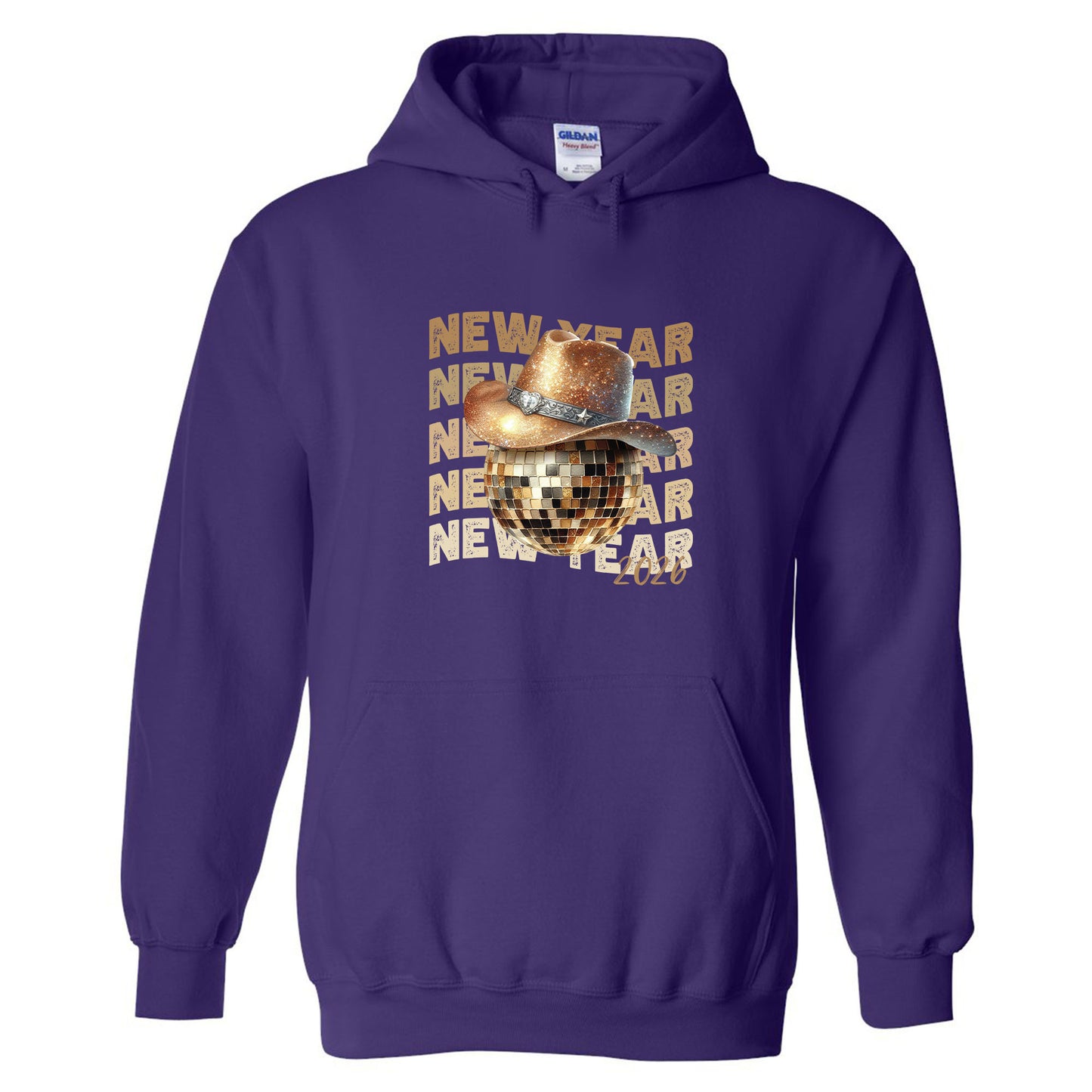Disco Ball Cowboy Hat New Year Shirt