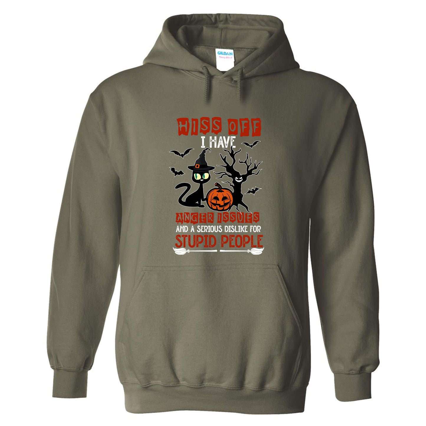 Hiss Off, I have anger issues T-shirt