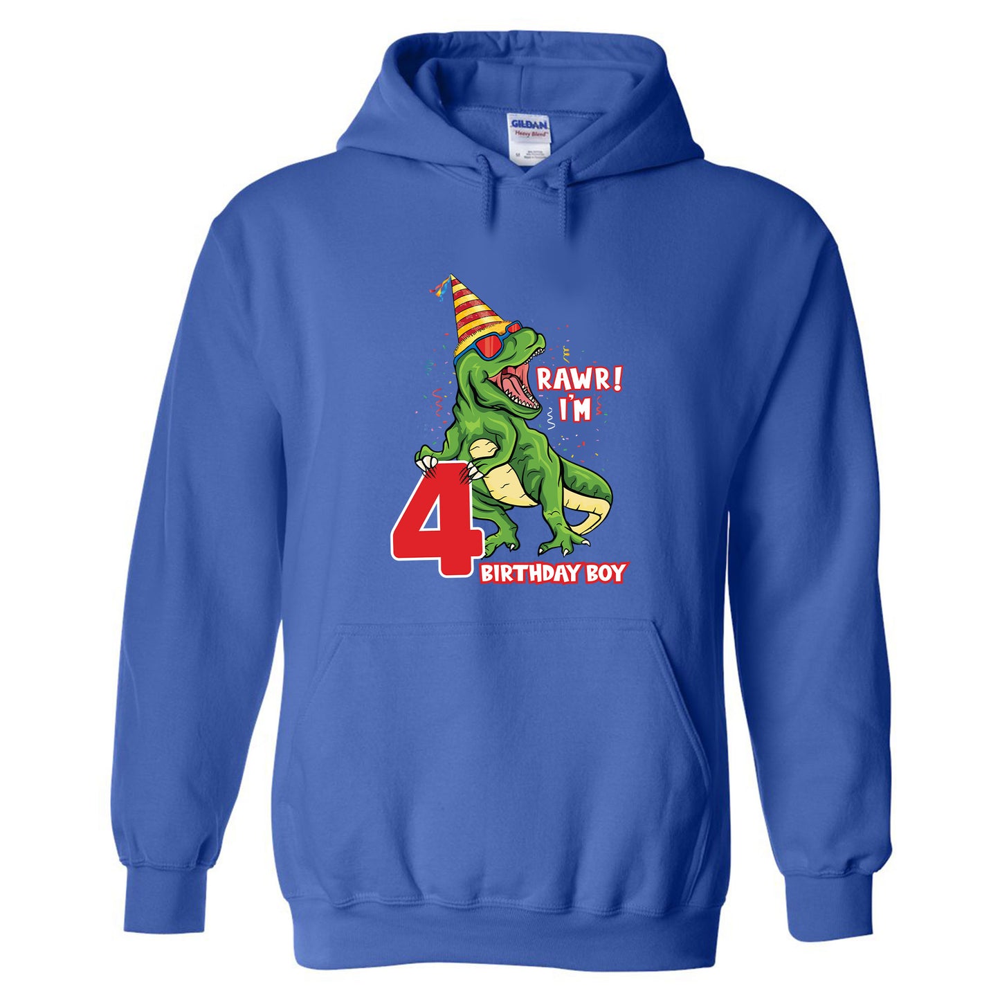 T-Rex Dinosaur Birthday Shirt
