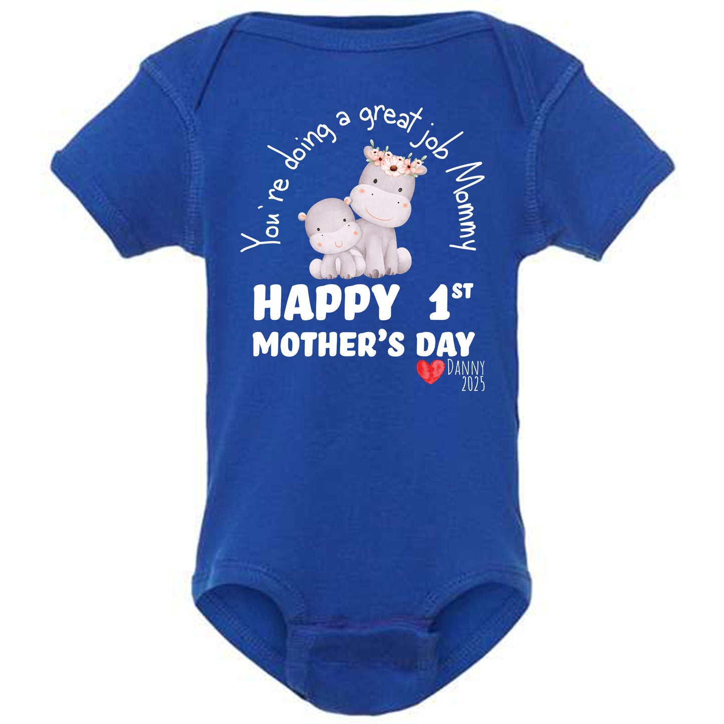 Our First Mothers Day Bodysuit