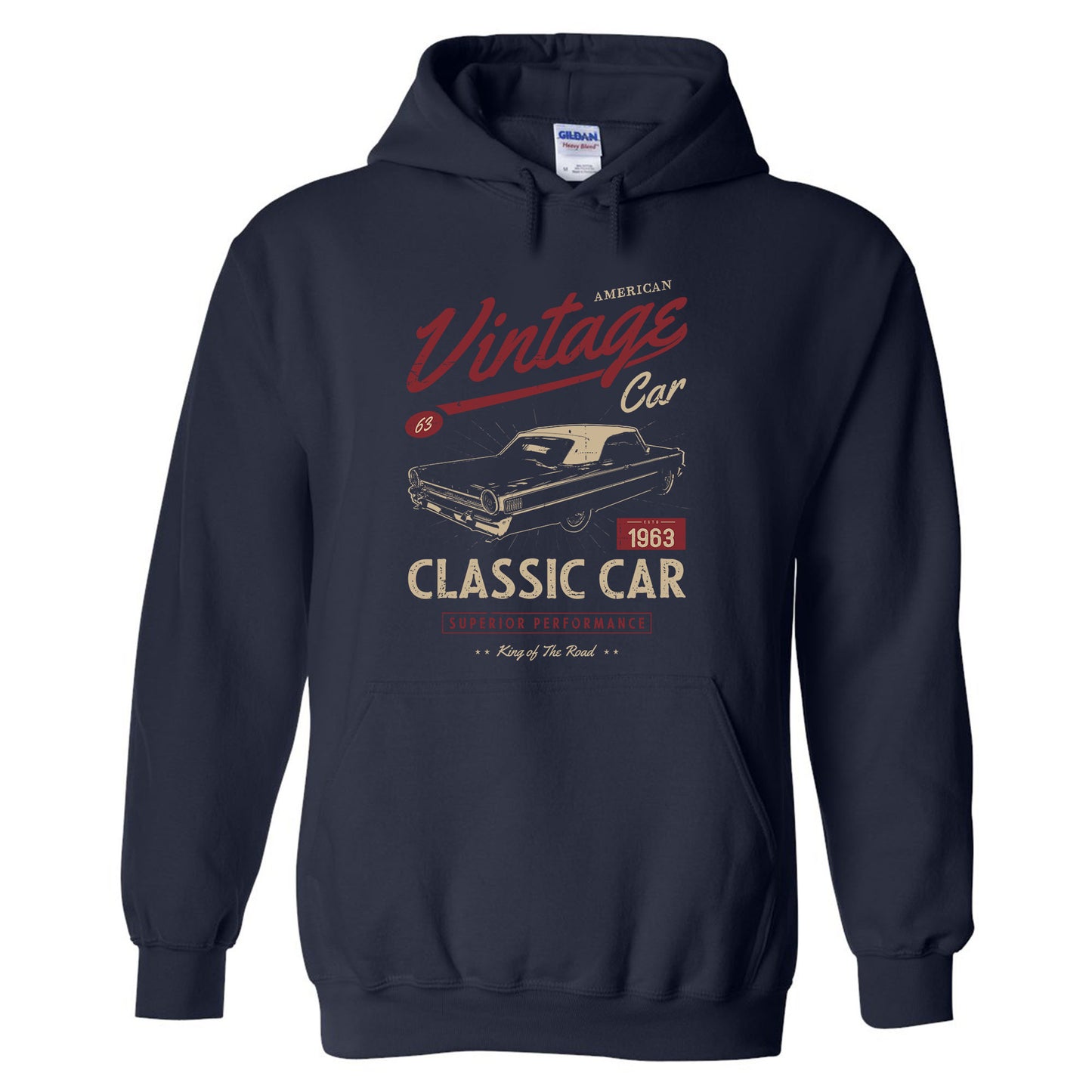 American Vintage Car T-Shirt