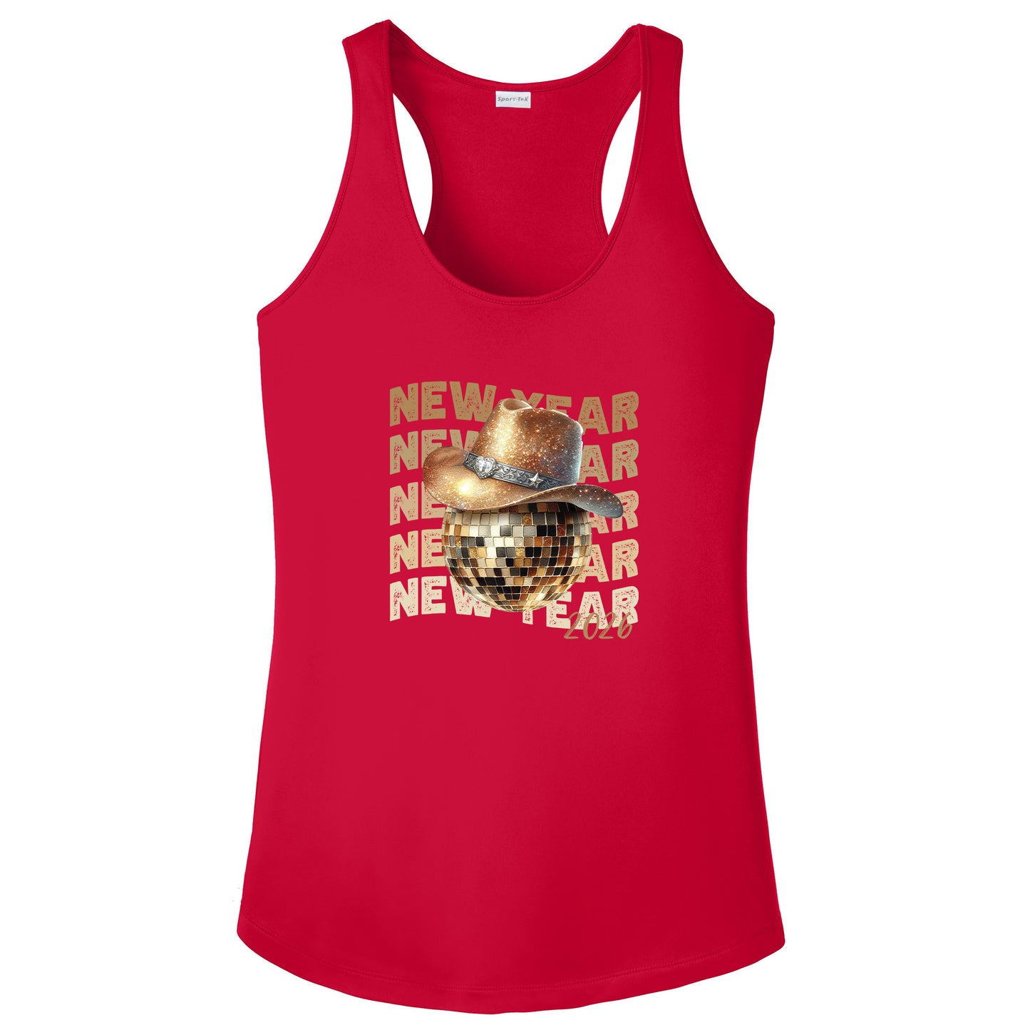 Disco Ball Cowboy Hat New Year Shirt