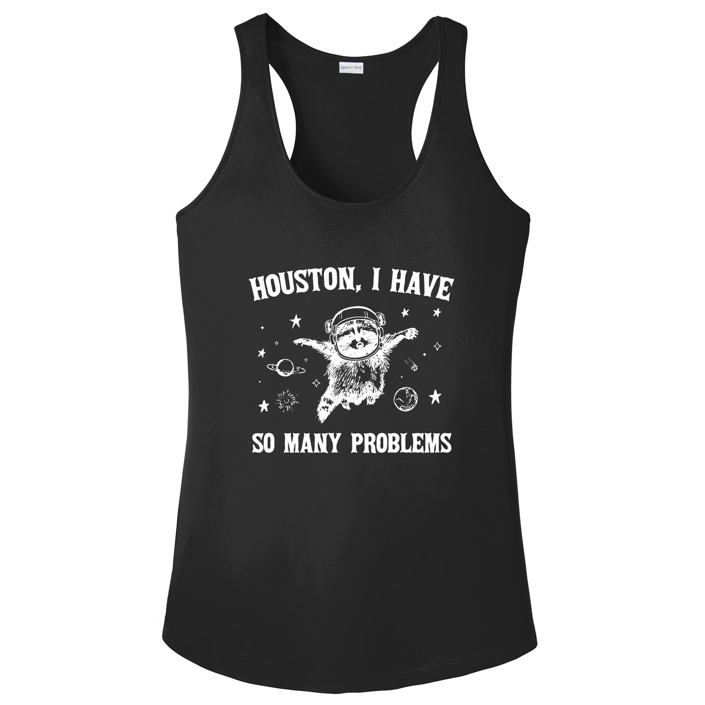 Houston I Have So Many Problems Vintage Raccoon T Shirt