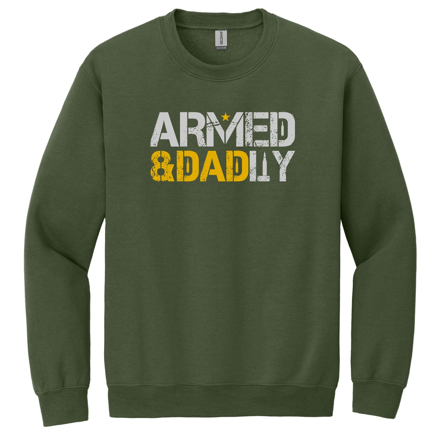 Armed And Dadly father's day T-shirt