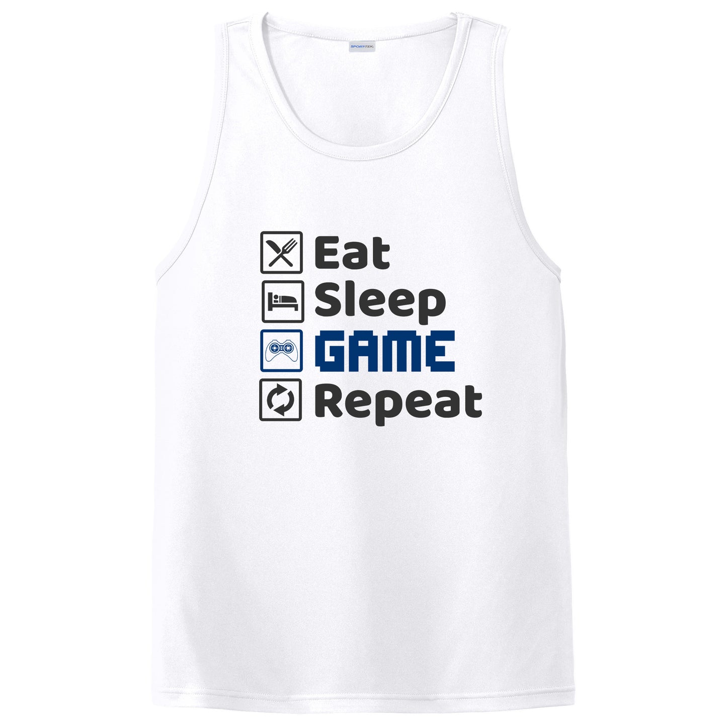 Eat Sleep Game Repeat Shirt