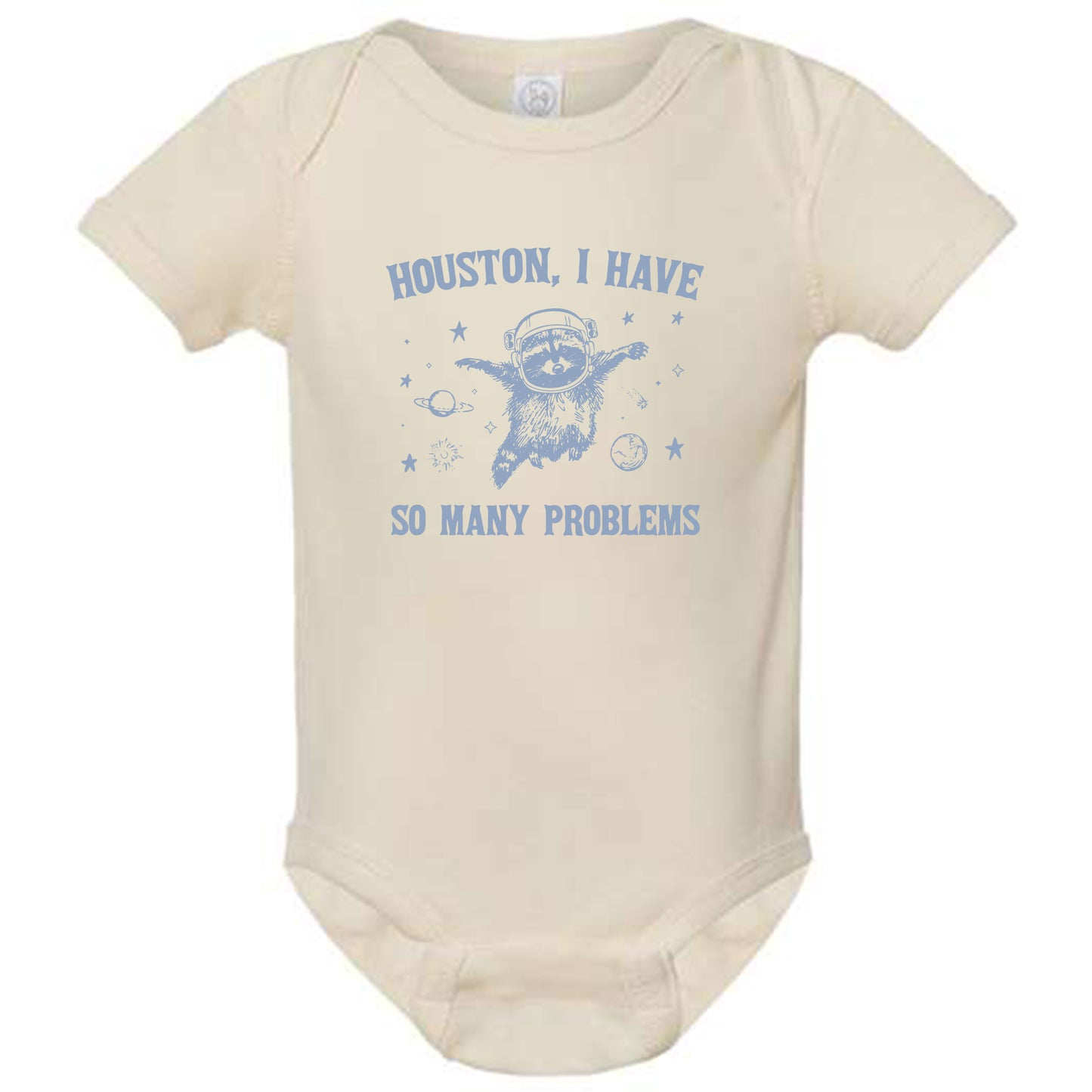 Houston I Have So Many Problems Vintage Raccoon T Shirt