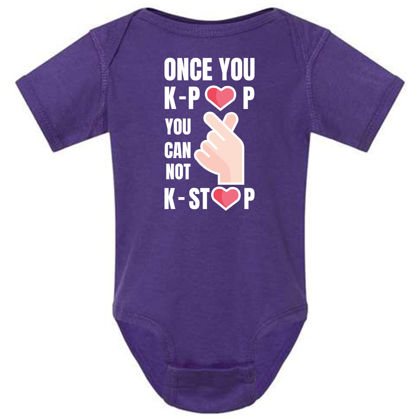 Once you K-Pop You can not K-Stop T-shirt