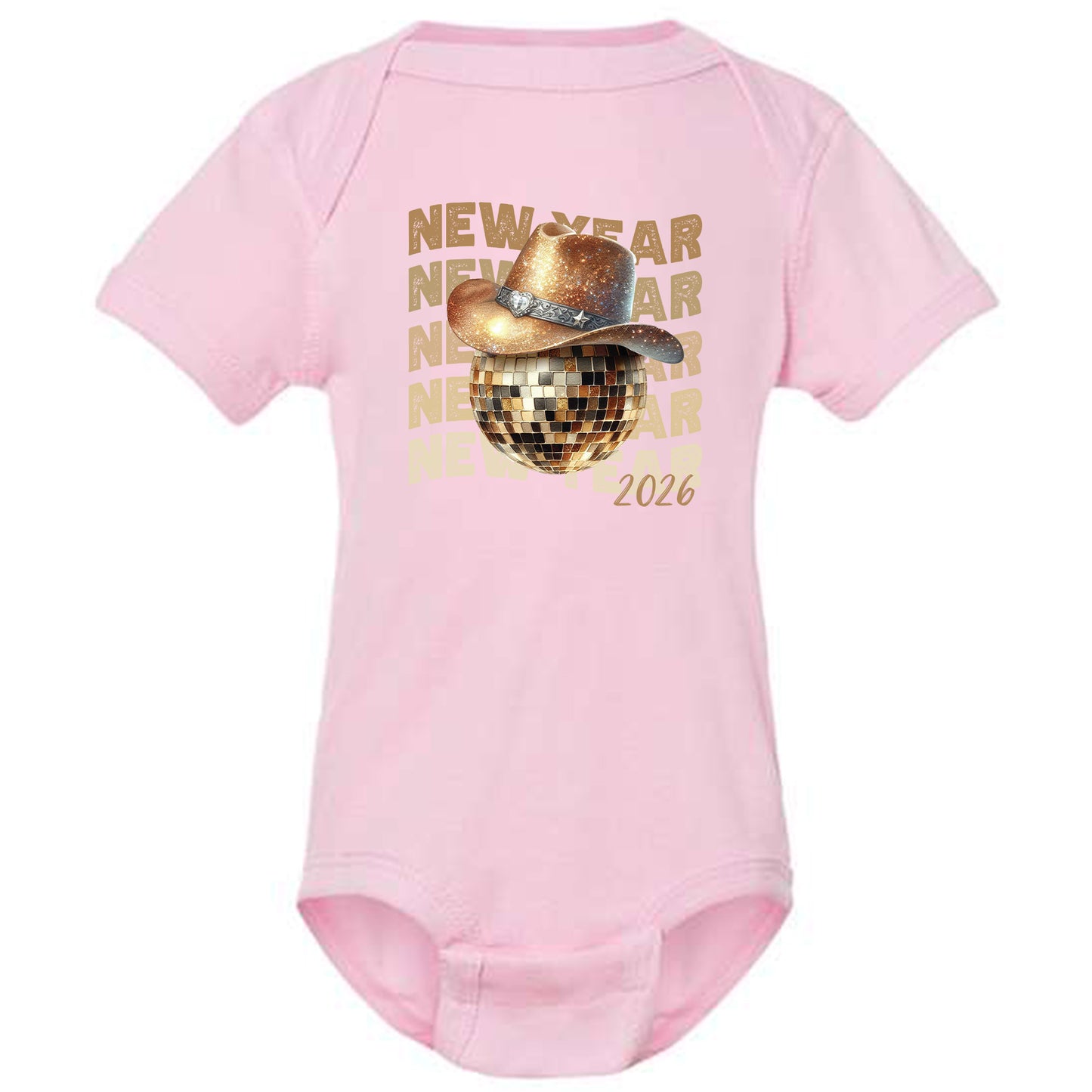 Disco Ball Cowboy Hat New Year Shirt