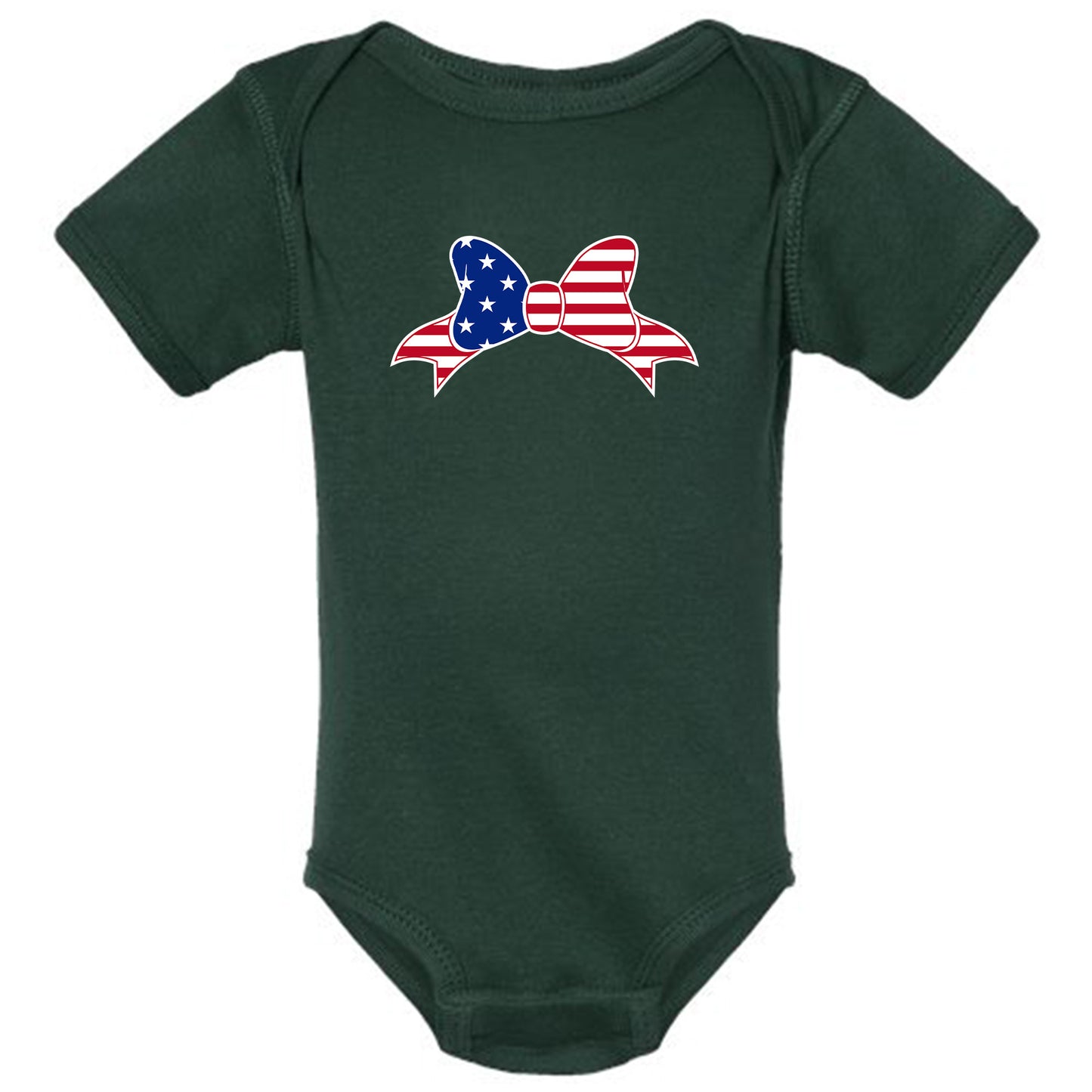 4th of July Bow T-shirt