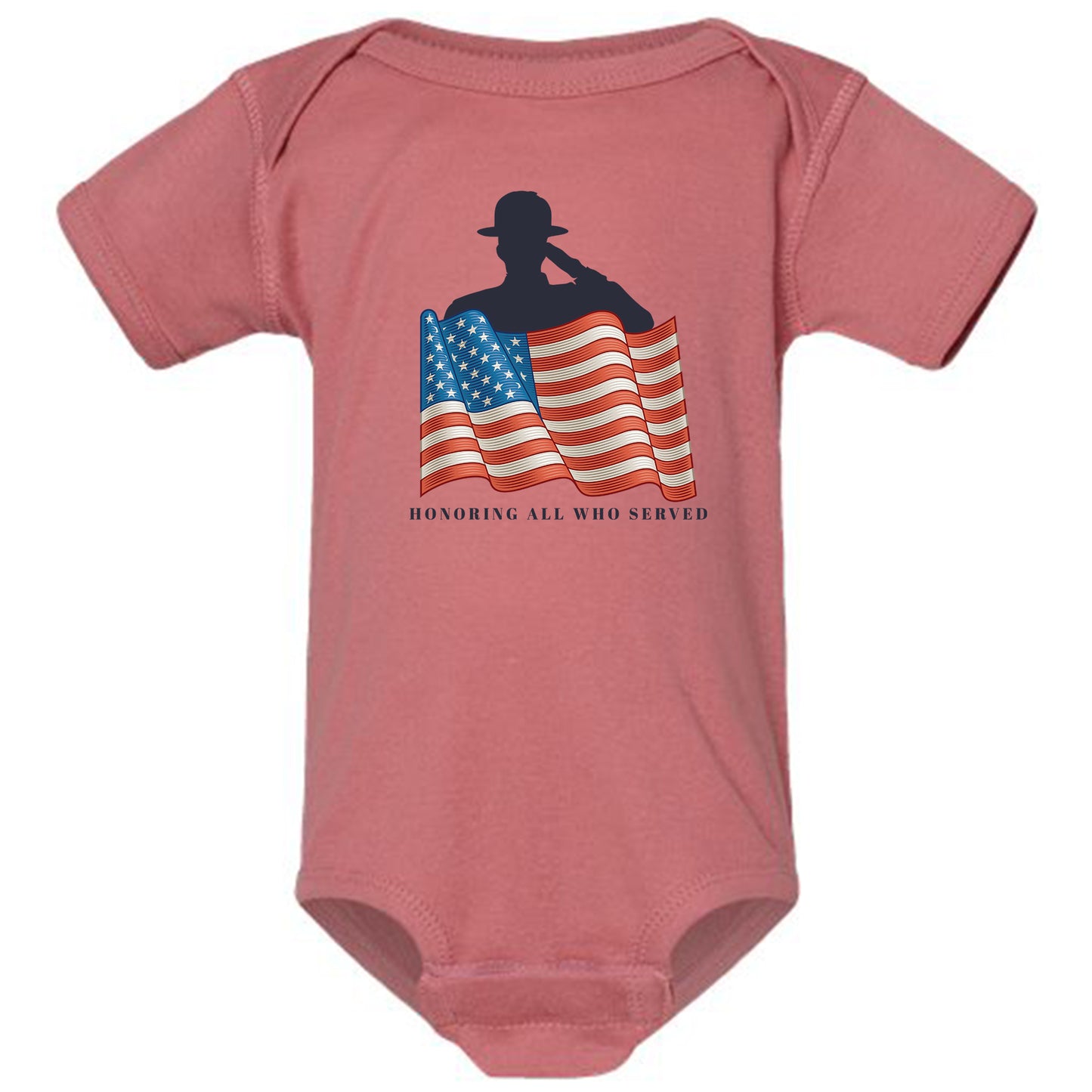 Honoring all who served - American Flag Tshirt