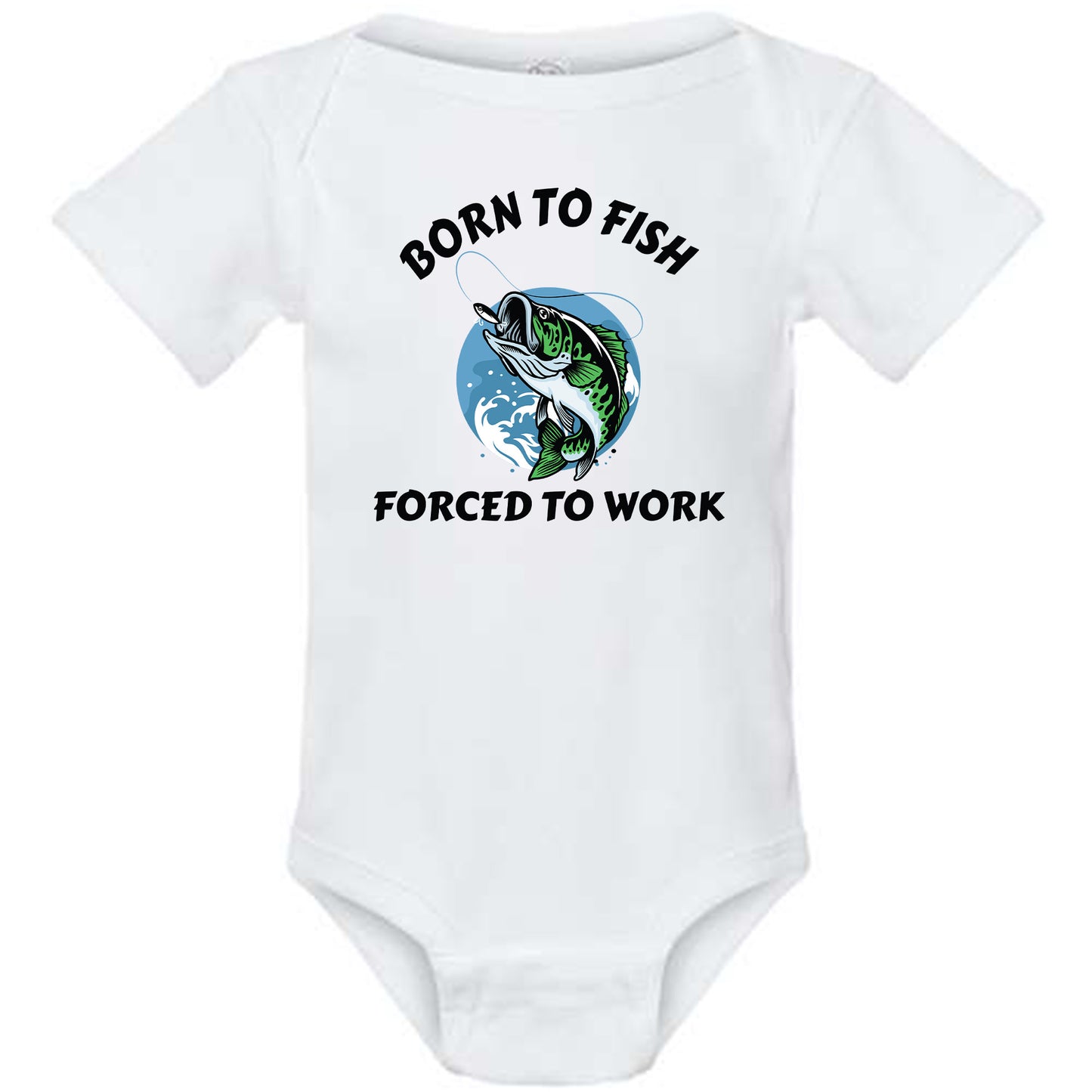 Born To Fish Forced To Work T-Shirt