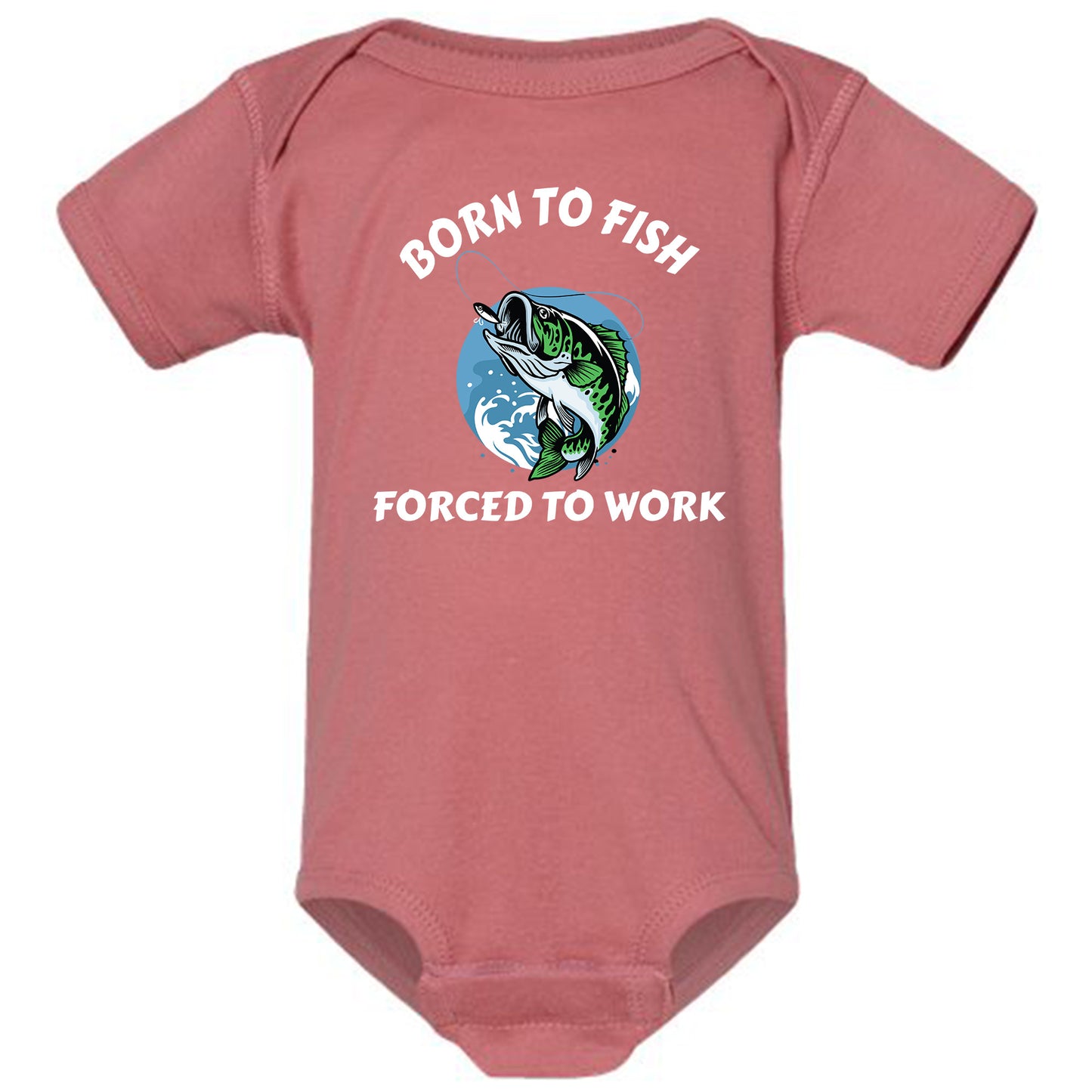 Born To Fish Forced To Work T-Shirt