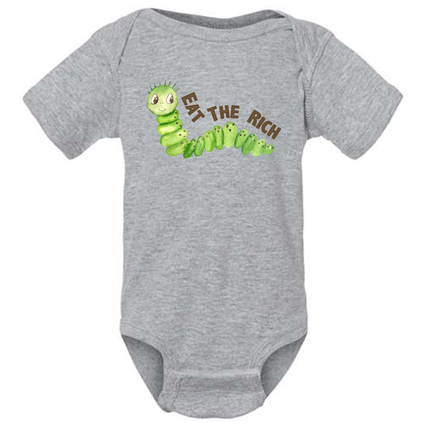 Eat The Rich Caterpillar Funny Weekend T-Shirt