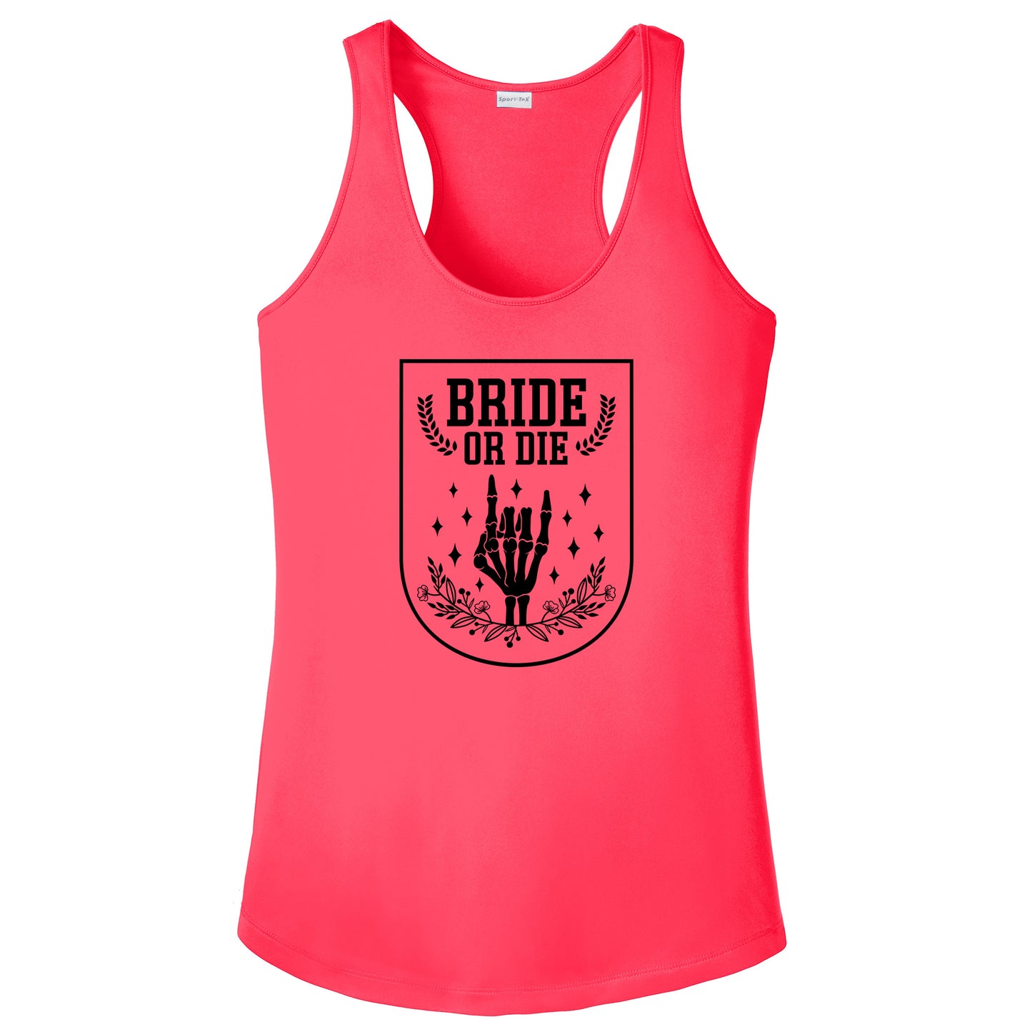 Funny Bachelorette Party T-shirts with "Bride or Die" and "Til Death Do Us Party" Designs