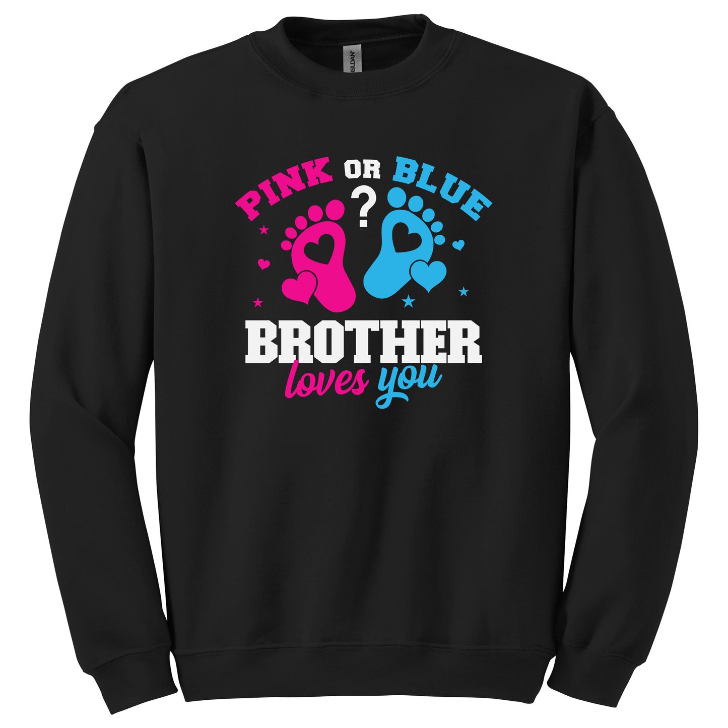 Custom Pink or Blue We Love You Gender Reveal Party TShirts