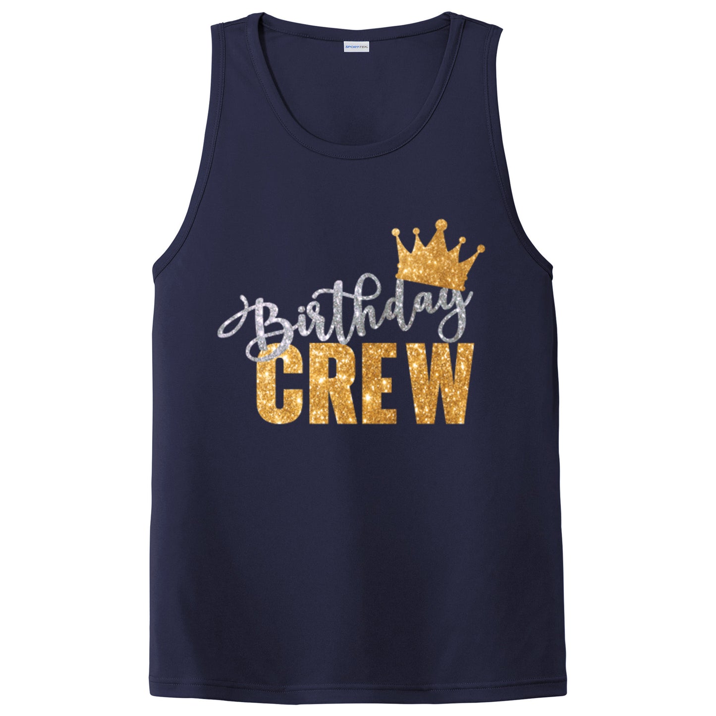 Birthday Crew Gold Team Matching Party T-shirts