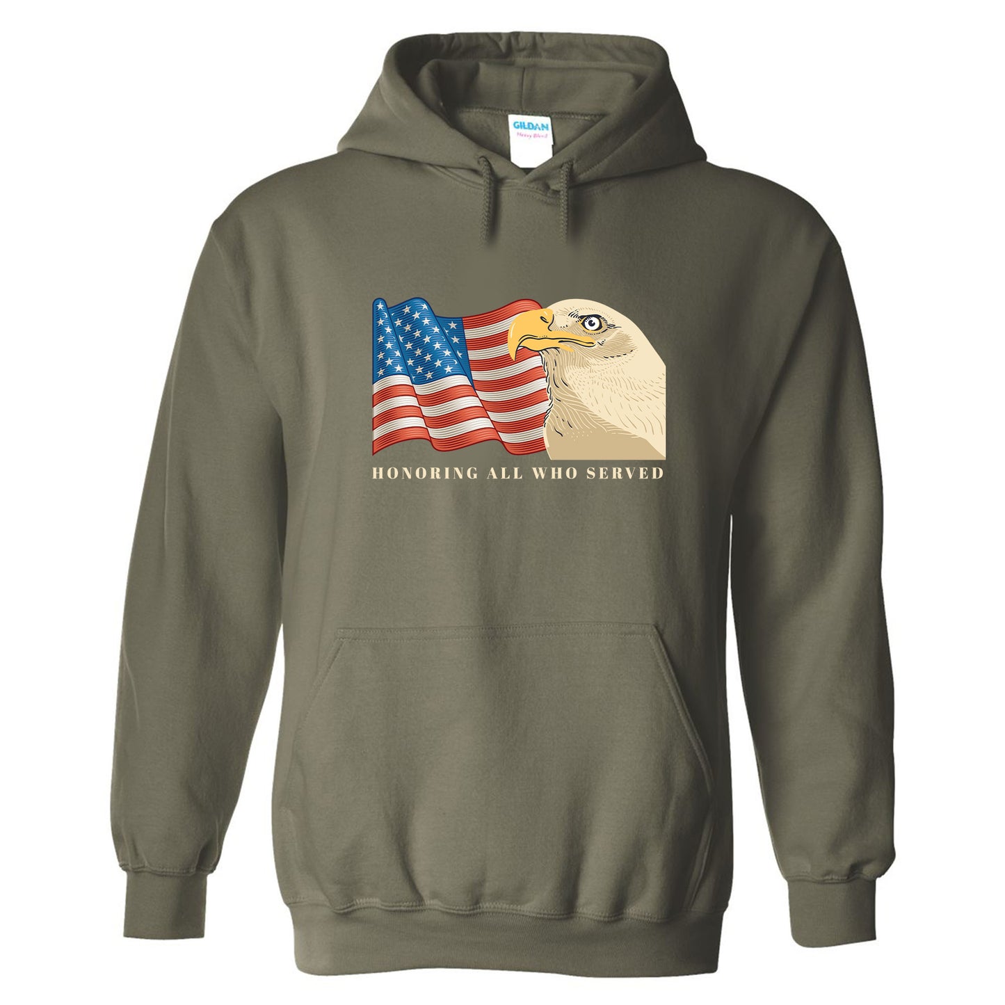 Honoring all who served - American Eagle Shirt