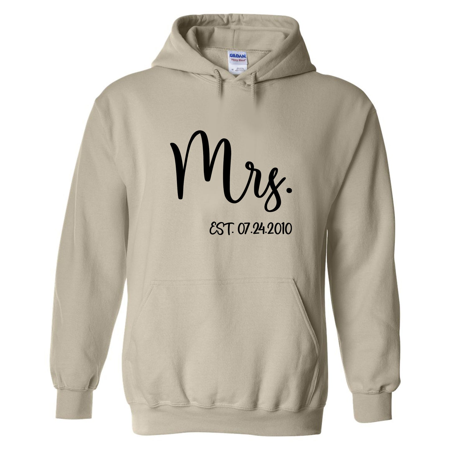 Custom Mr. and Mrs. Matching Wedding T-Shirts