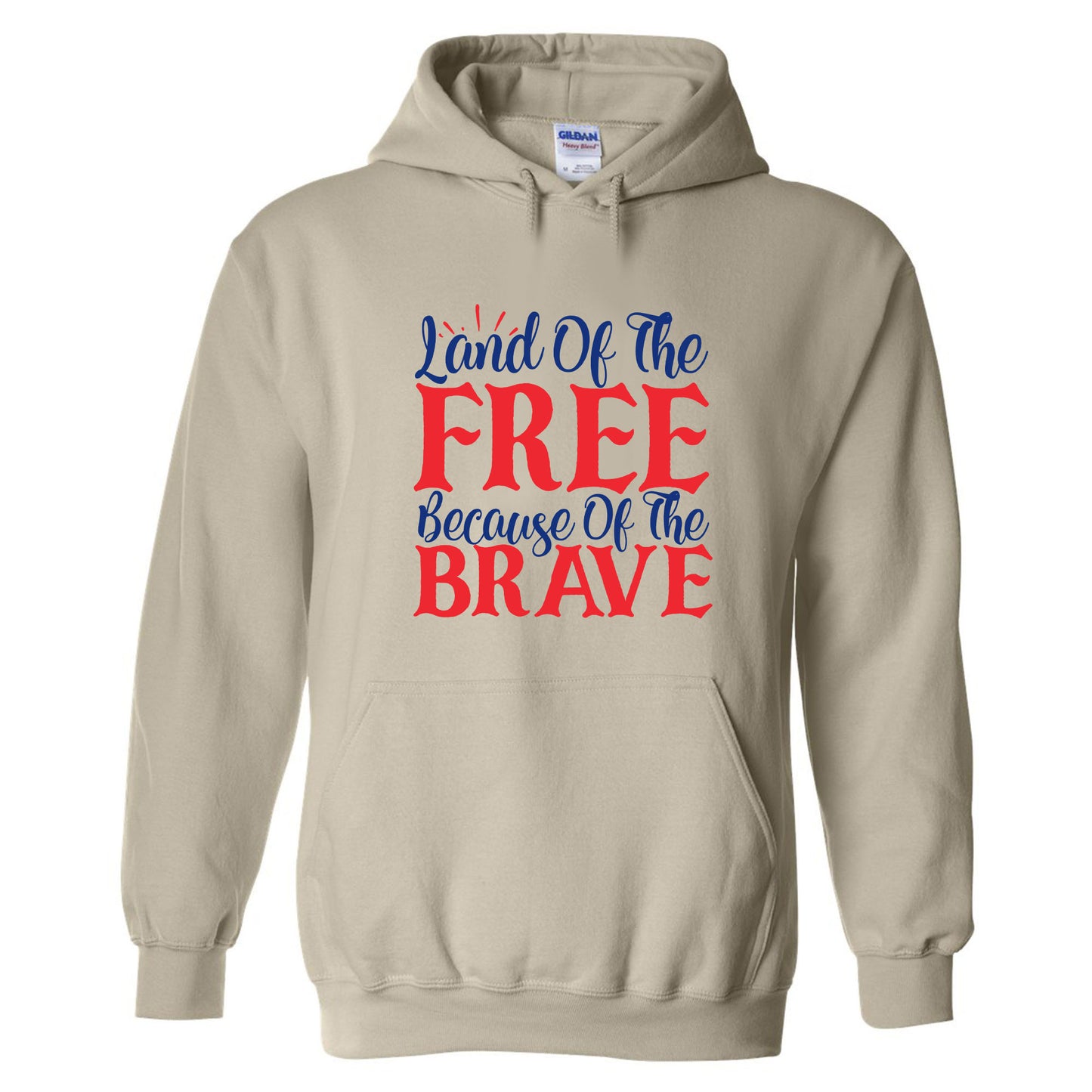 Land of the Free because of the Brave Tshirt