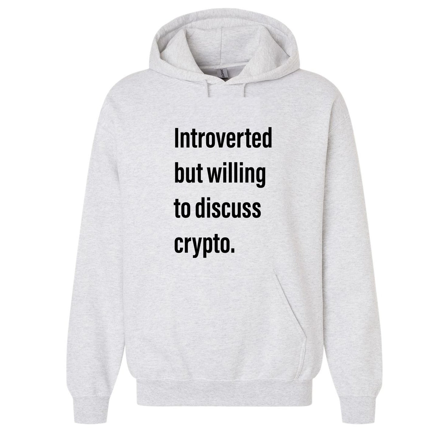 Introverted But Willing To Discuss Crypto T-shirt