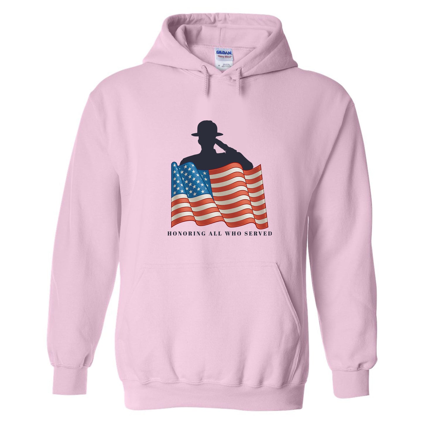 Honoring all who served - American Flag Tshirt