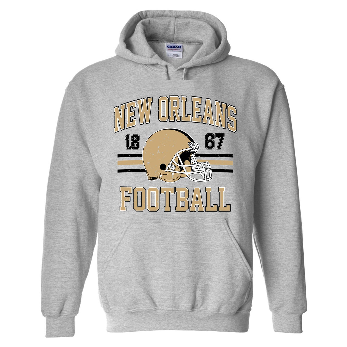 New Orleans Football Retro Style Fan Shirts
