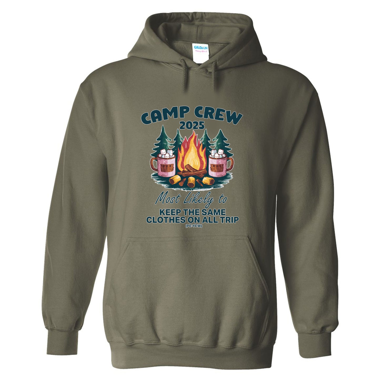 Custom Camping Group and Family Tshirts , Most Likely To (customtext) Design