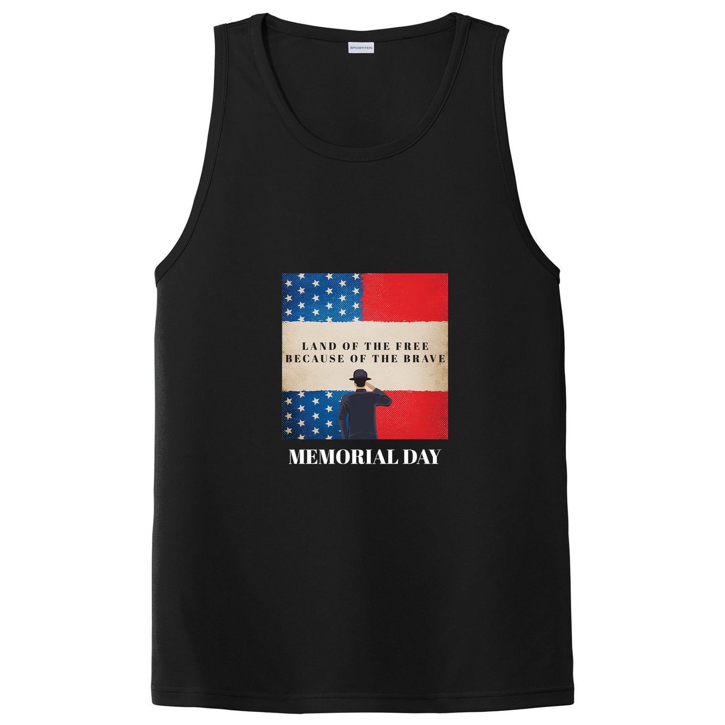 Memorial Day Shirt 'Land of the Free because of the Brave'