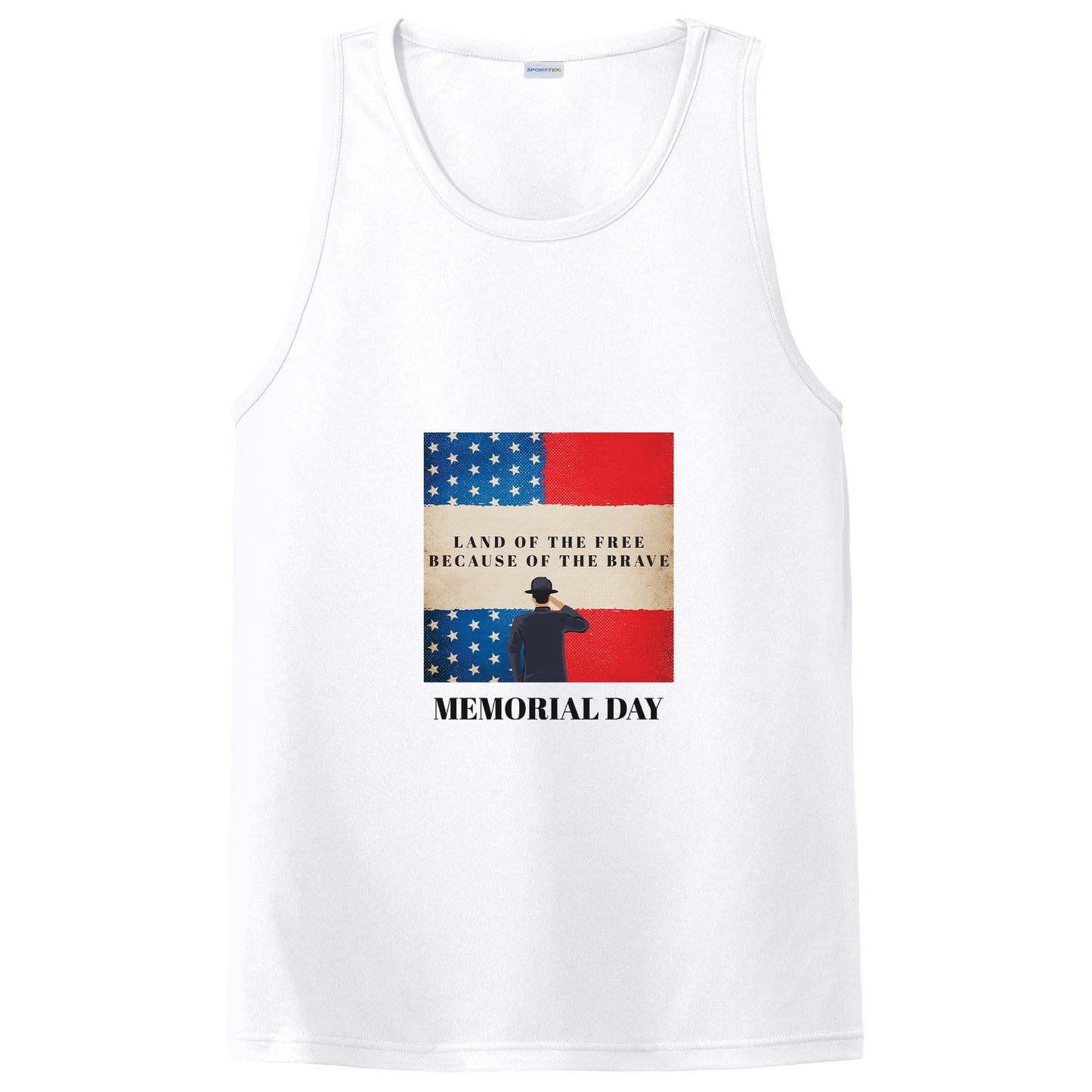 Memorial Day Shirt 'Land of the Free because of the Brave'