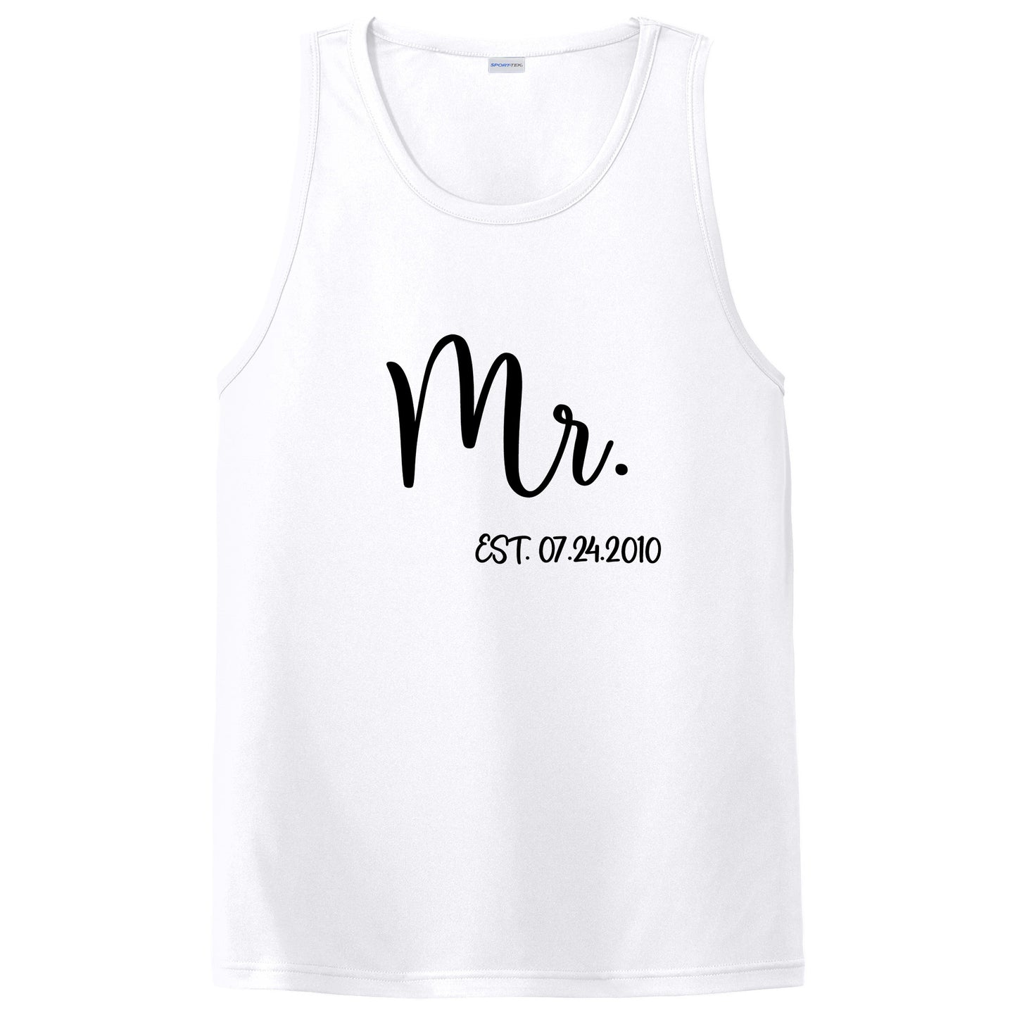 Custom Mr. and Mrs. Matching Wedding T-Shirts