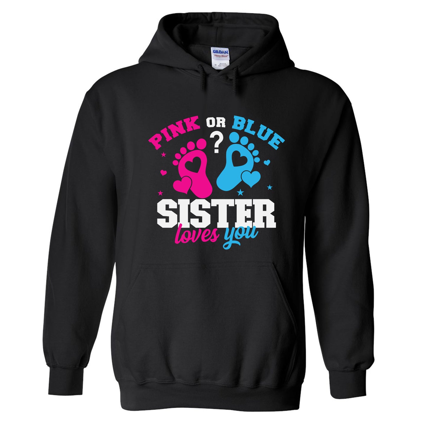 Custom Pink or Blue We Love You Gender Reveal Party TShirts